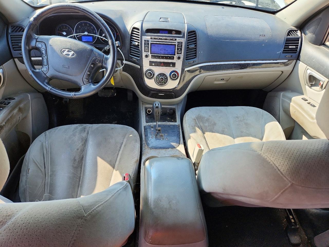 2009 Hyundai Santa Fe Se White vin: 5NMSH73E99H294285