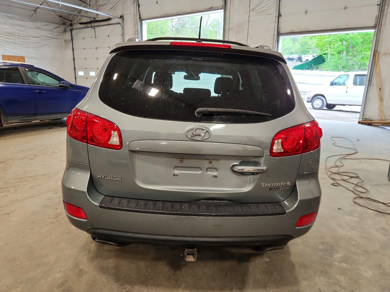 2009 Hyundai Santa Fe Blue vin: 5NMSH73E99H308511