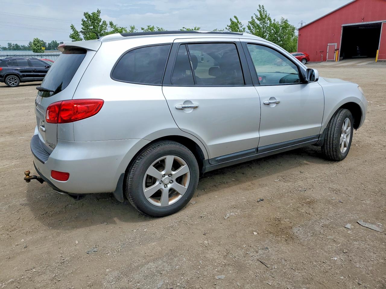 2008 Hyundai Santa Fe Se Серебряный vin: 5NMSH73EX8H185607