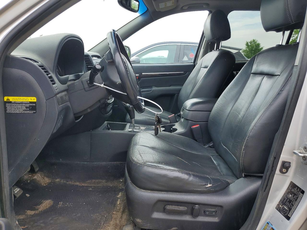 2008 Hyundai Santa Fe Se Серебряный vin: 5NMSH73EX8H185607