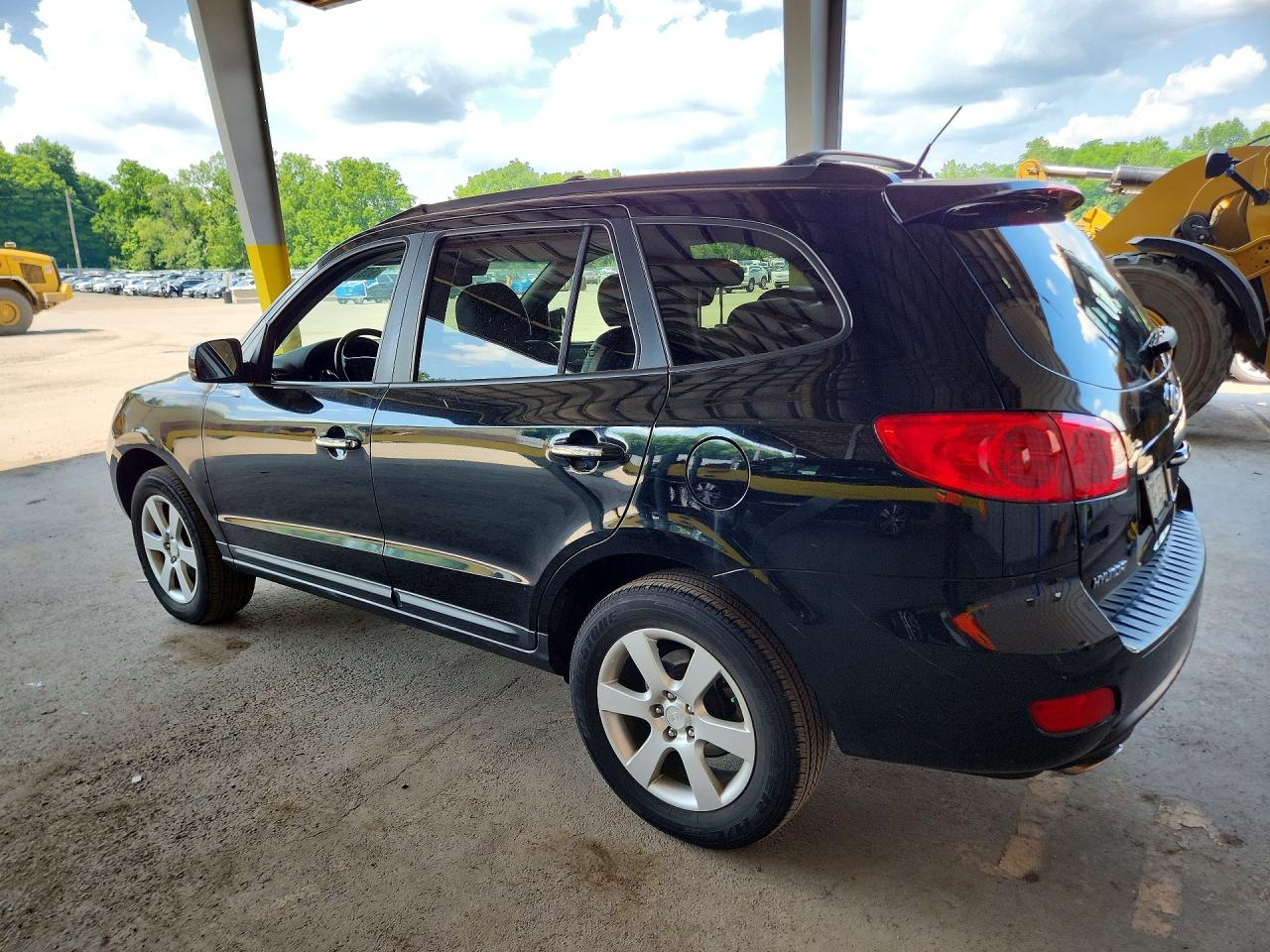 2008 Hyundai Santa Fe Se Black vin: 5NMSH73EX8H193321