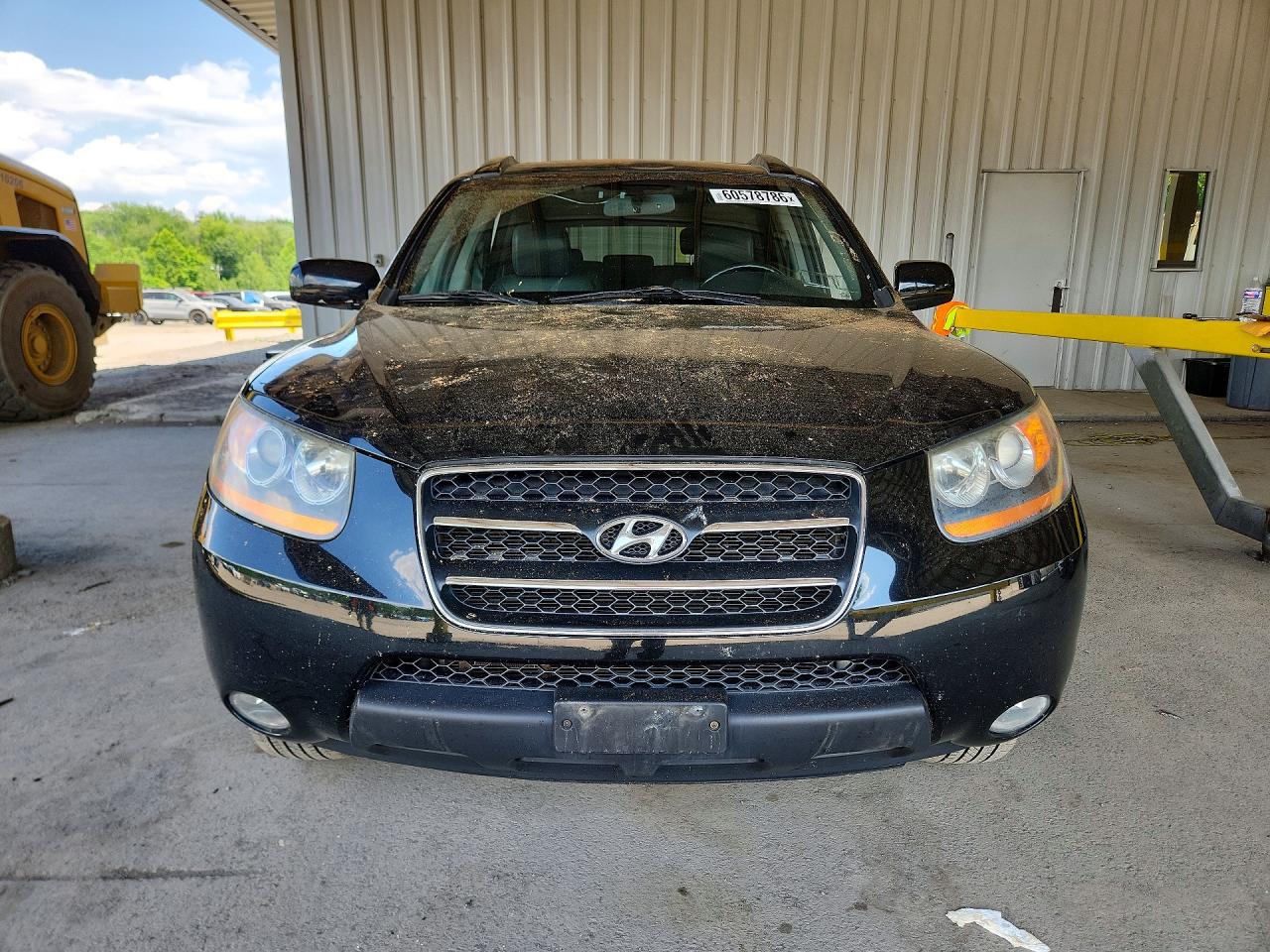 2008 Hyundai Santa Fe Se Black vin: 5NMSH73EX8H193321