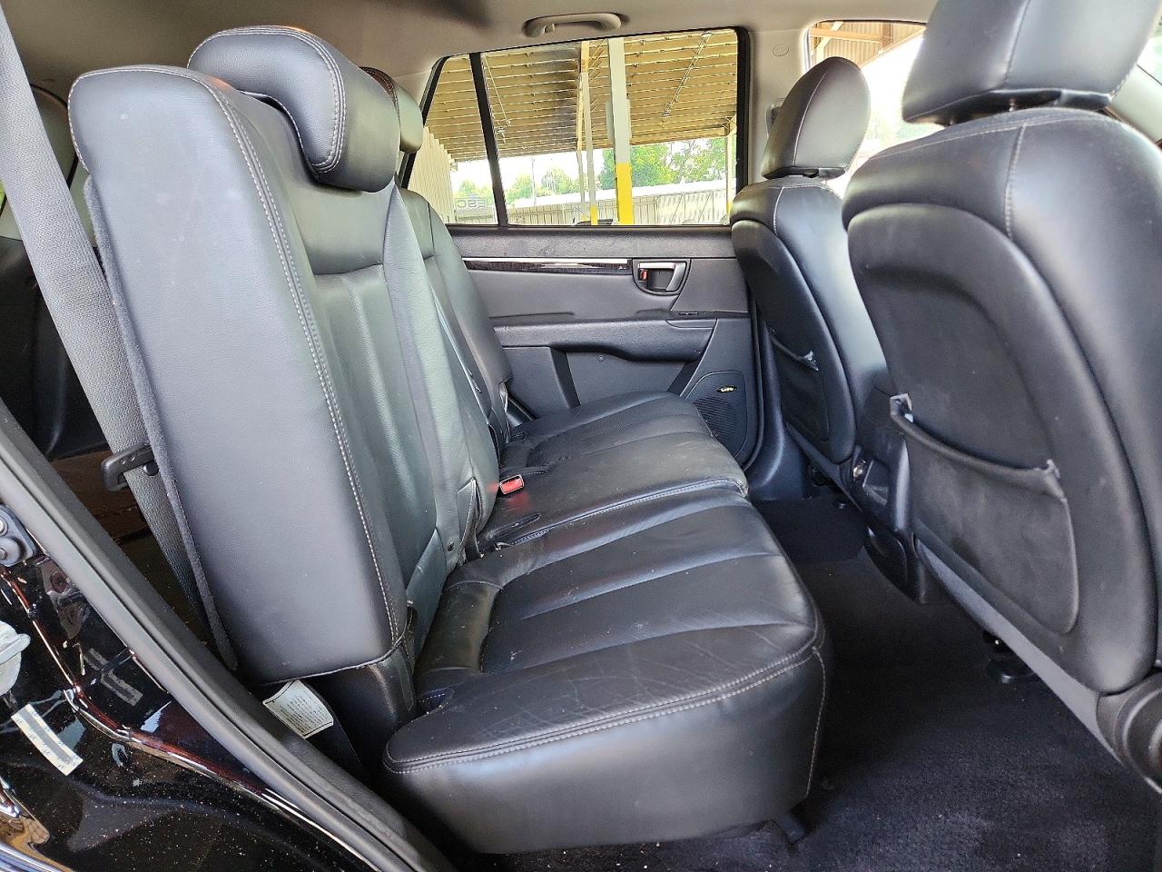 2008 Hyundai Santa Fe Se Black vin: 5NMSH73EX8H193321