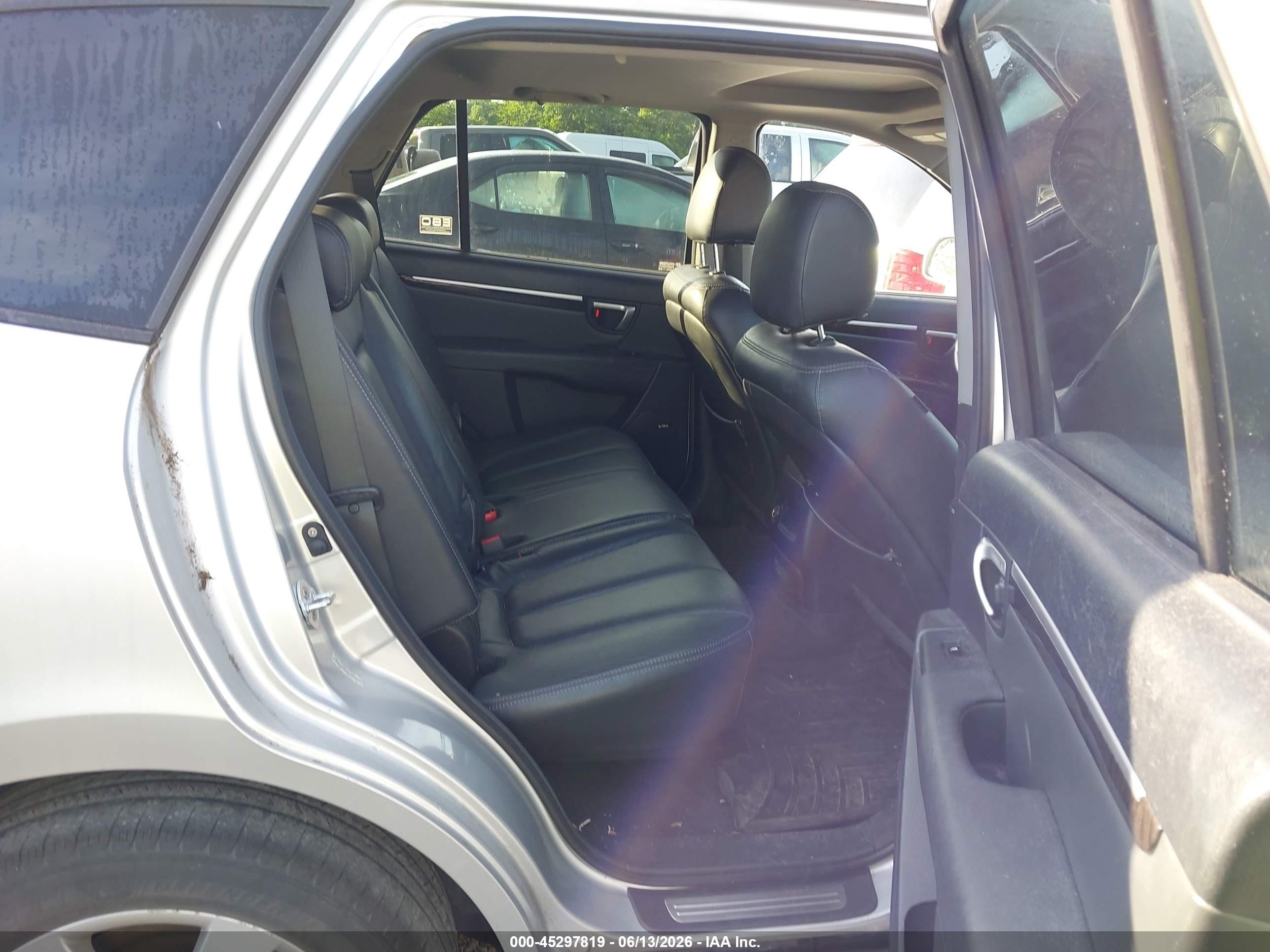 2009 Hyundai Santa Fe Limited Silver vin: 5NMSH73EX9H234757
