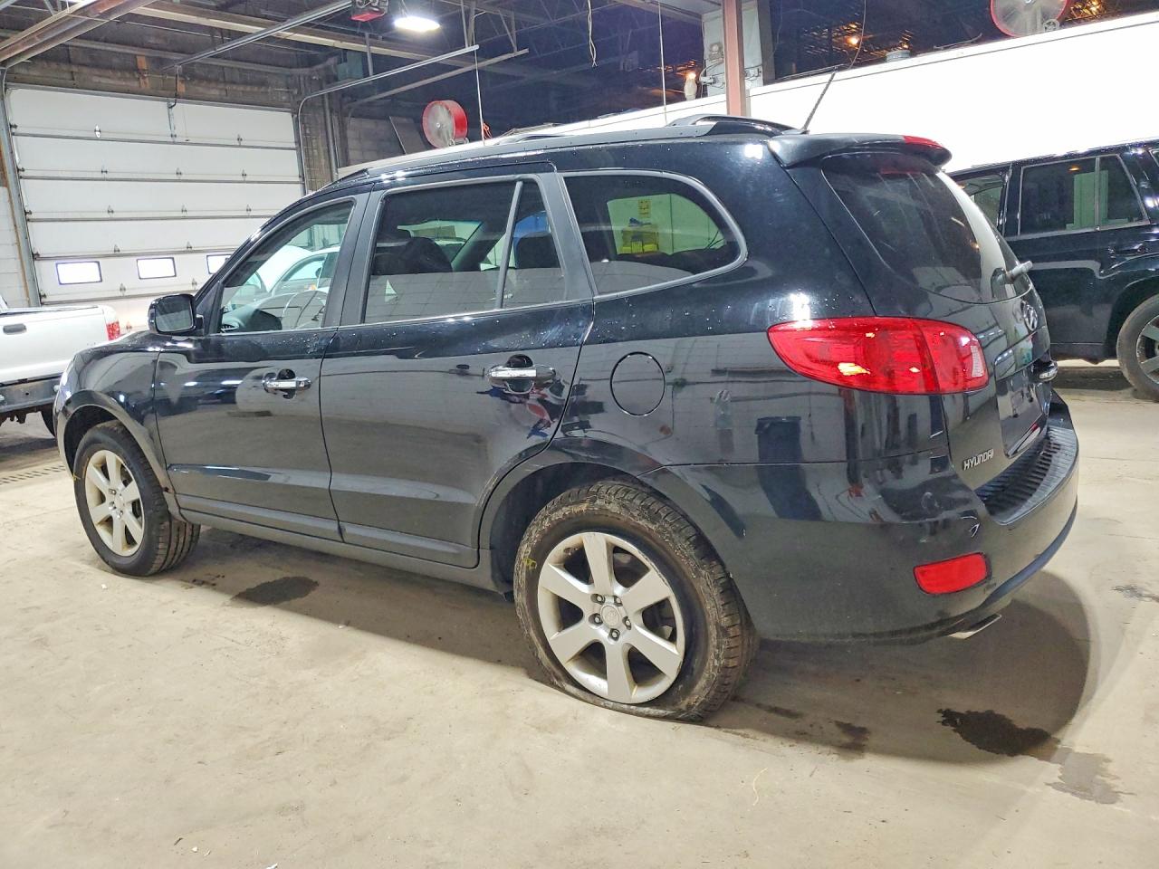 2009 Hyundai Santa Fe Limited Black vin: 5NMSH73EX9H237710