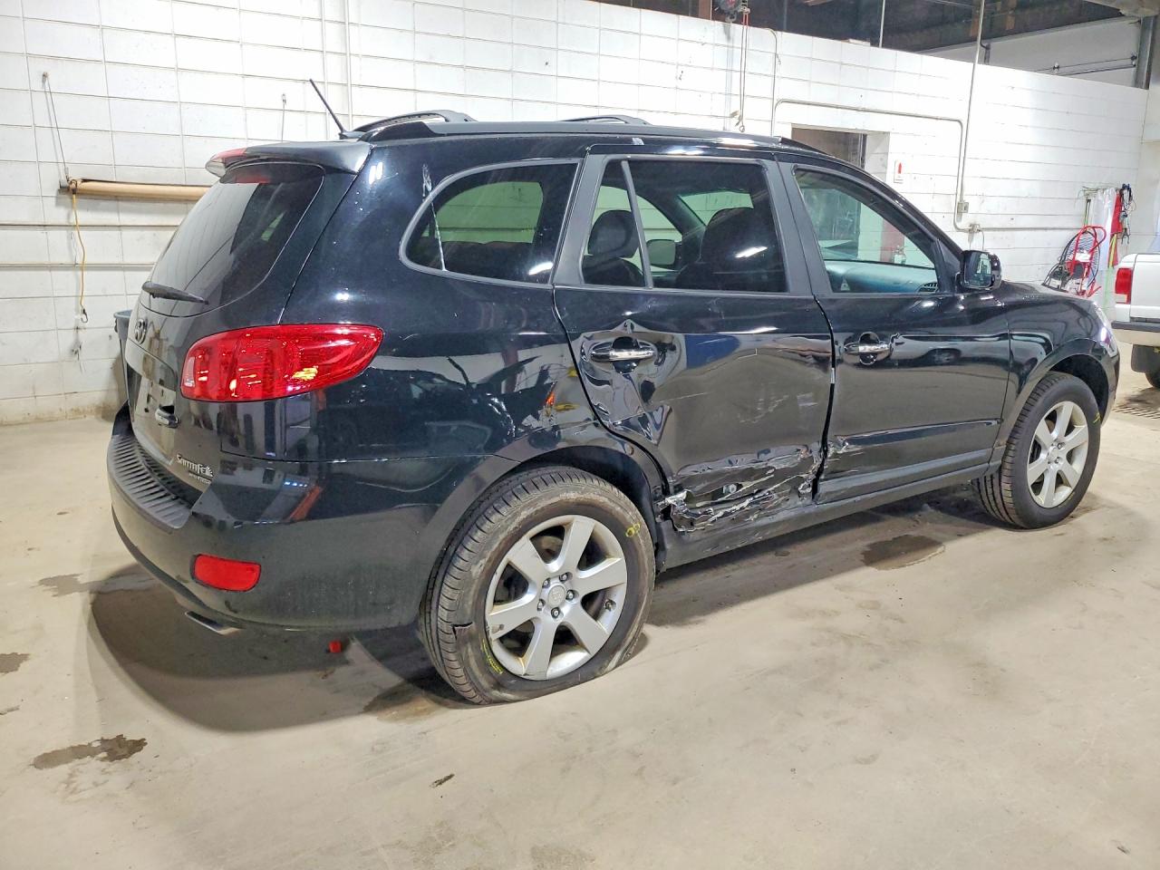 2009 Hyundai Santa Fe Limited Black vin: 5NMSH73EX9H237710