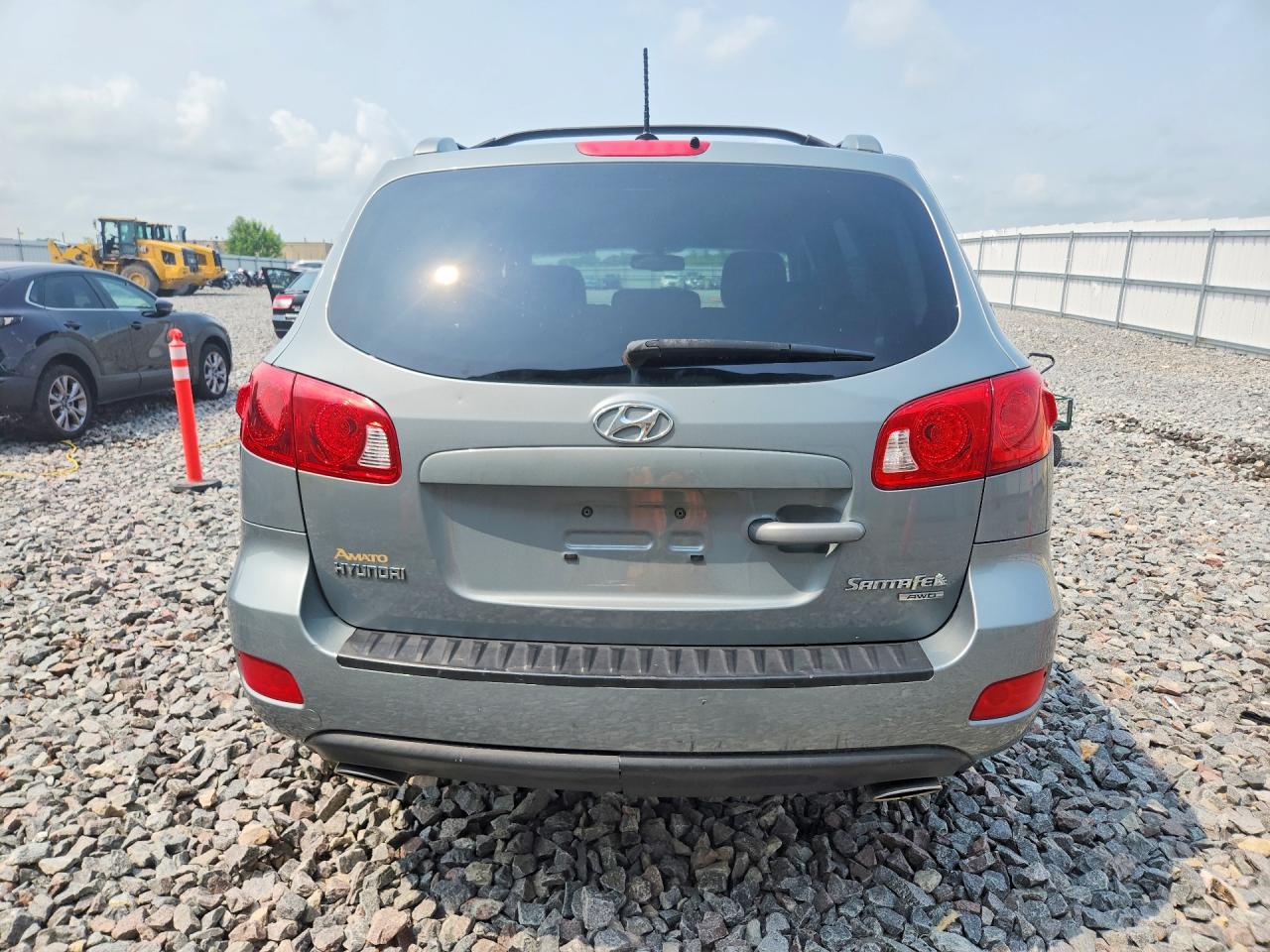2009 Hyundai Santa Fe Se Blue vin: 5NMSH73EX9H250859