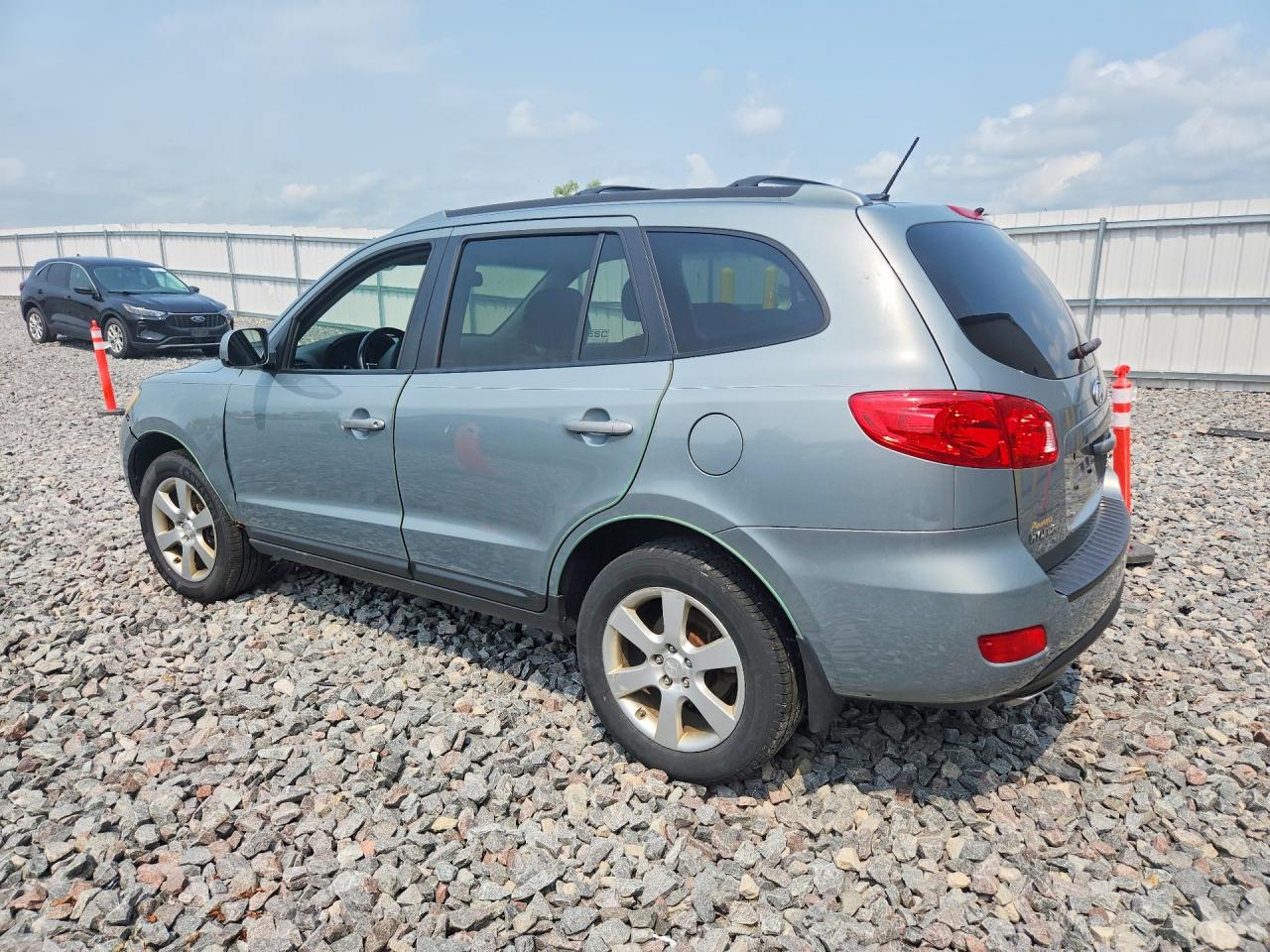 2009 Hyundai Santa Fe Se Blue vin: 5NMSH73EX9H250859