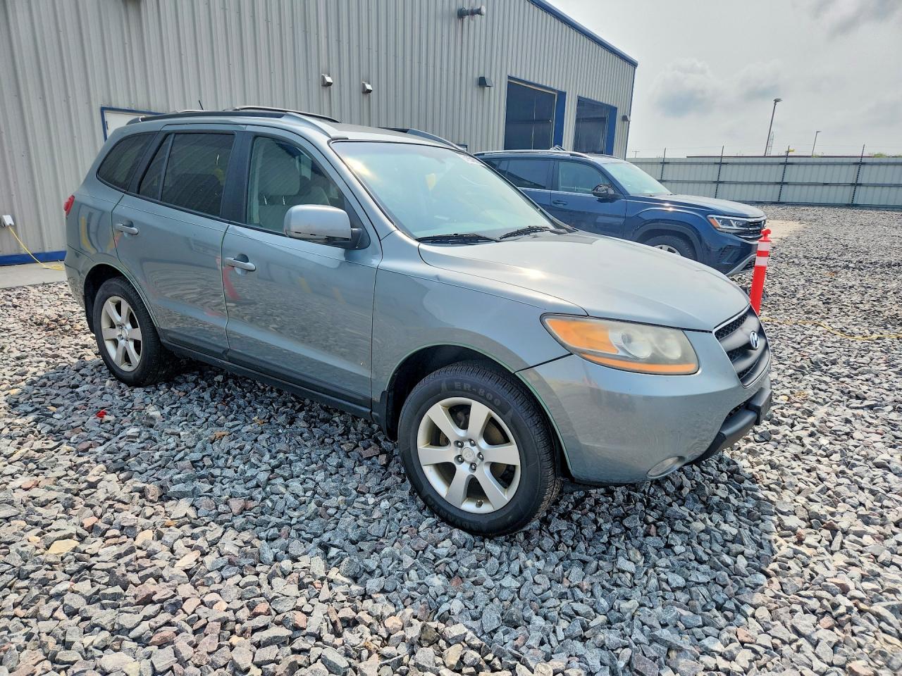 2009 Hyundai Santa Fe Se Blue vin: 5NMSH73EX9H250859
