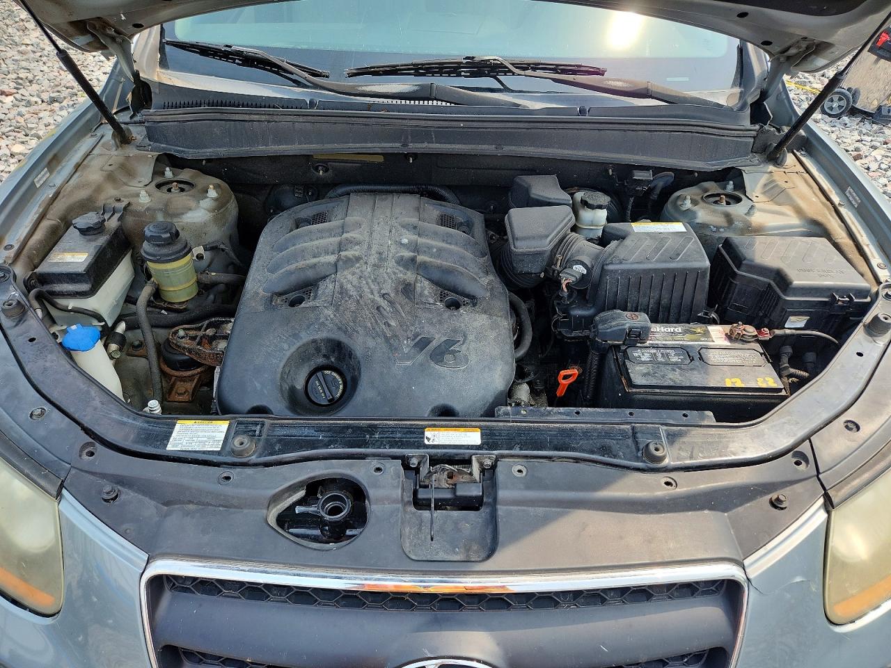 2009 Hyundai Santa Fe Se Blue vin: 5NMSH73EX9H250859