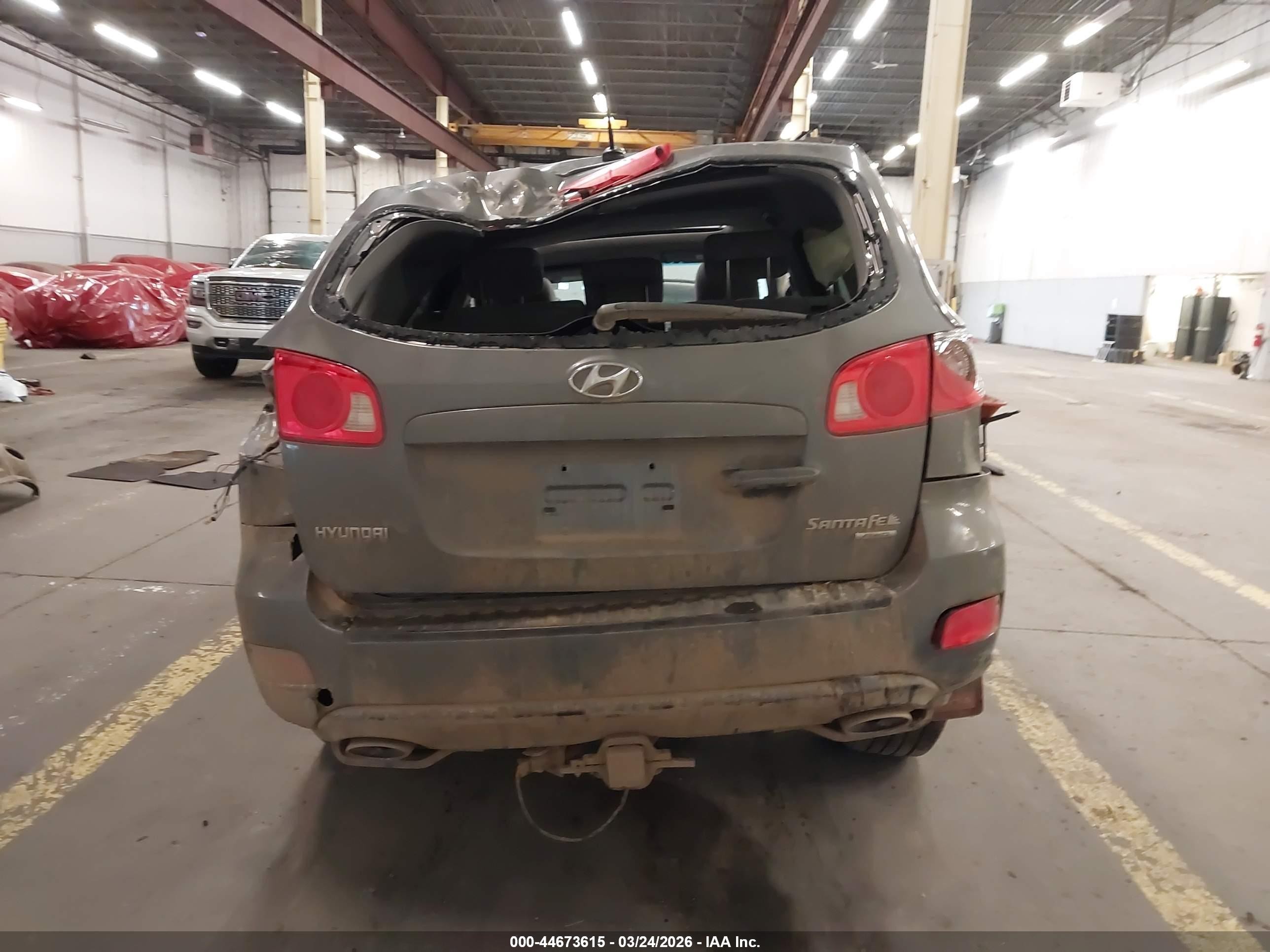 2009 Hyundai Santa Fe Se Серый vin: 5NMSH73EX9H315628