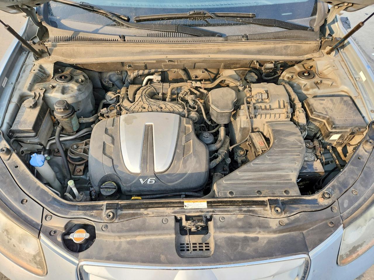 2010 Hyundai Santa Fe Se Silver vin: 5NMSHDAG0AH417284