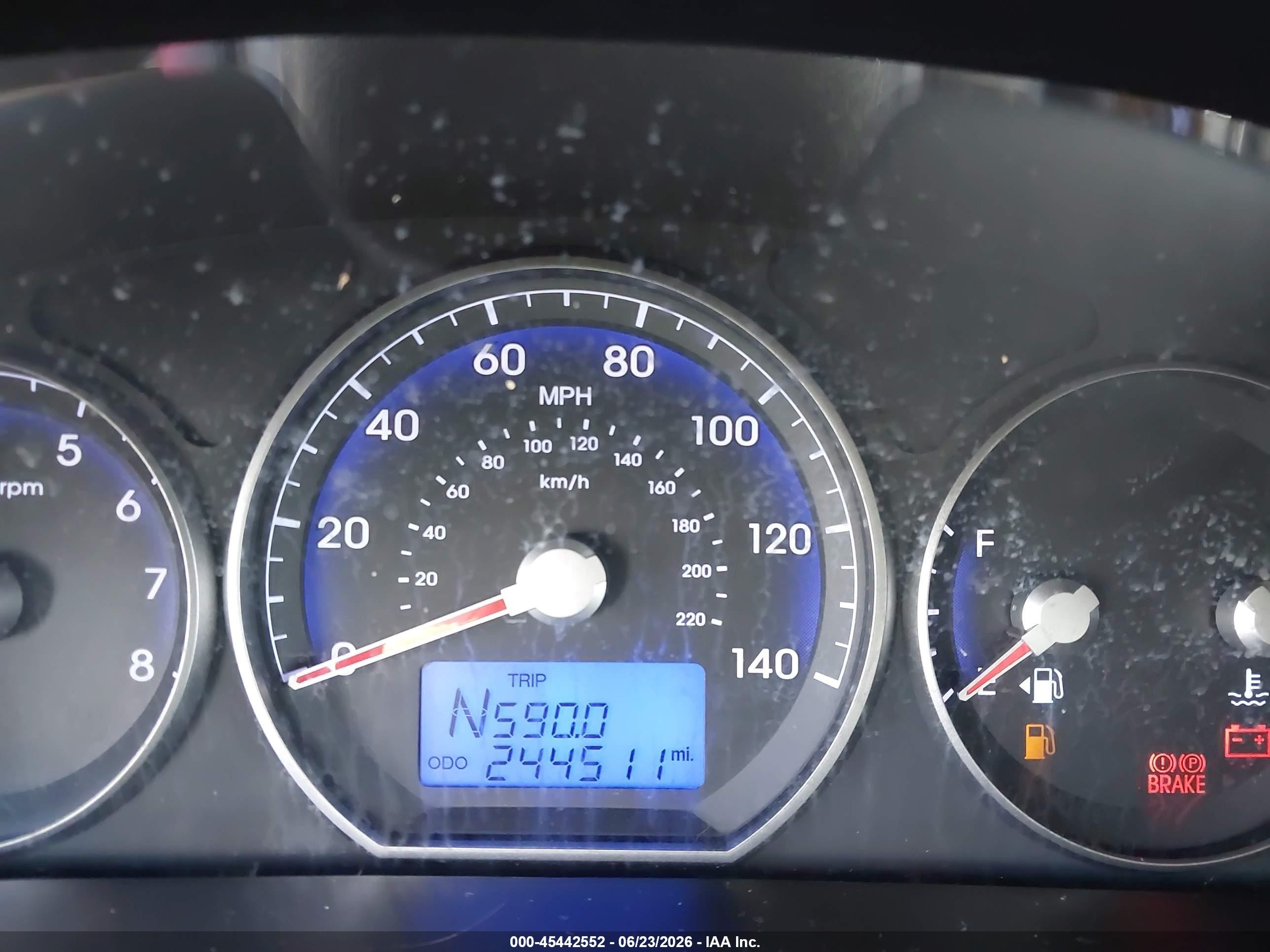 2010 Hyundai Santa Fe Se Red vin: 5NMSHDAG1AH411039
