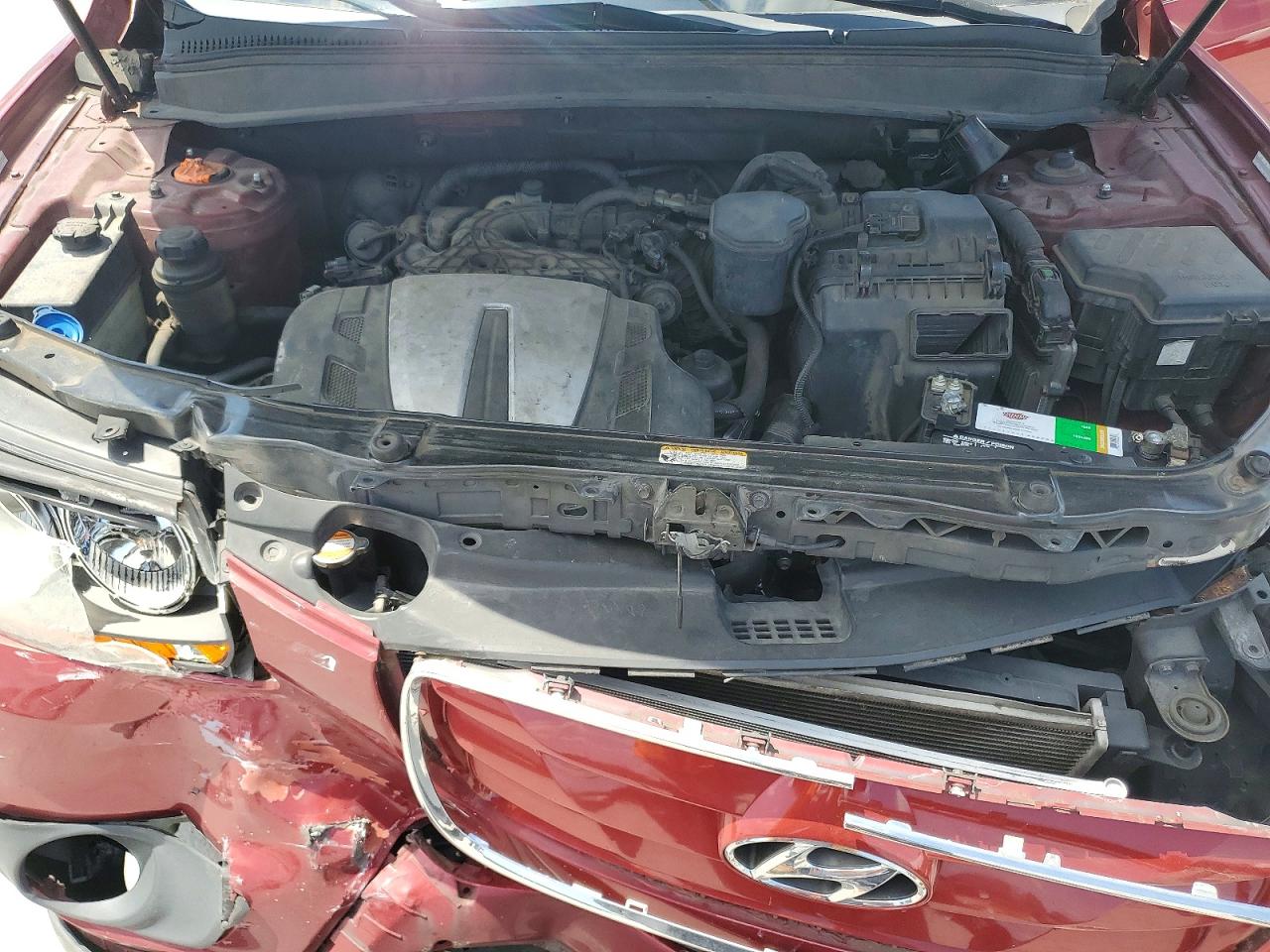2010 Hyundai Santa Fe Se Red vin: 5NMSHDAG2AH351837