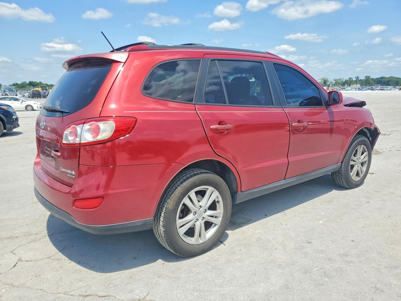 2010 Hyundai Santa Fe Se Red vin: 5NMSHDAG2AH351837