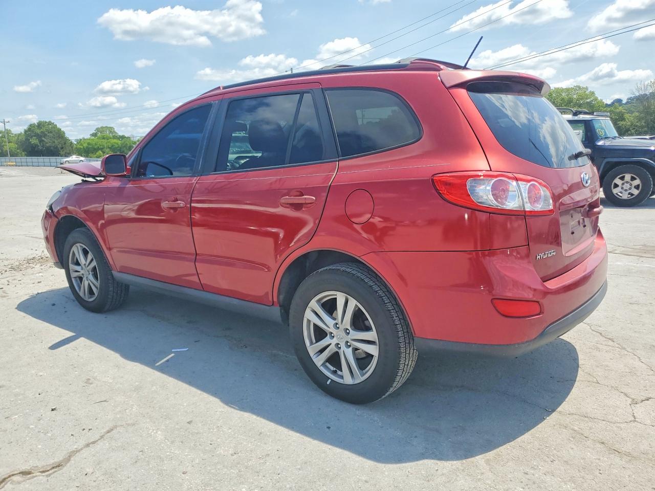 2010 Hyundai Santa Fe Se Red vin: 5NMSHDAG2AH351837
