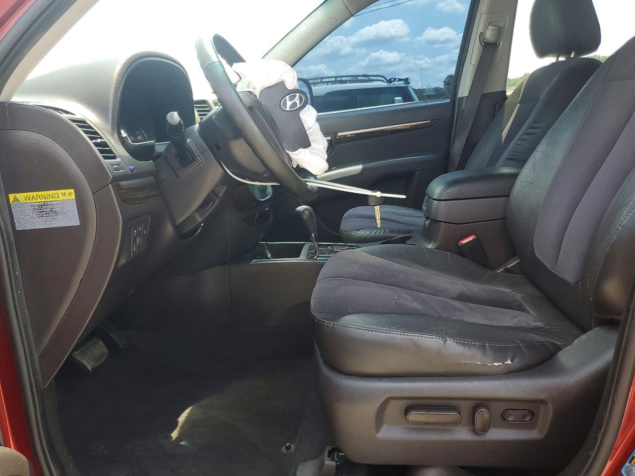 2010 Hyundai Santa Fe Se Red vin: 5NMSHDAG2AH351837