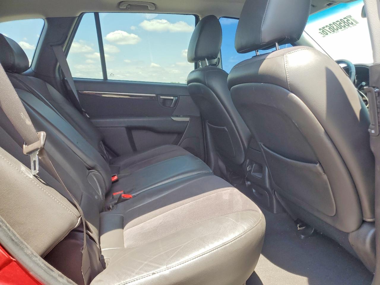 2010 Hyundai Santa Fe Se Red vin: 5NMSHDAG2AH351837