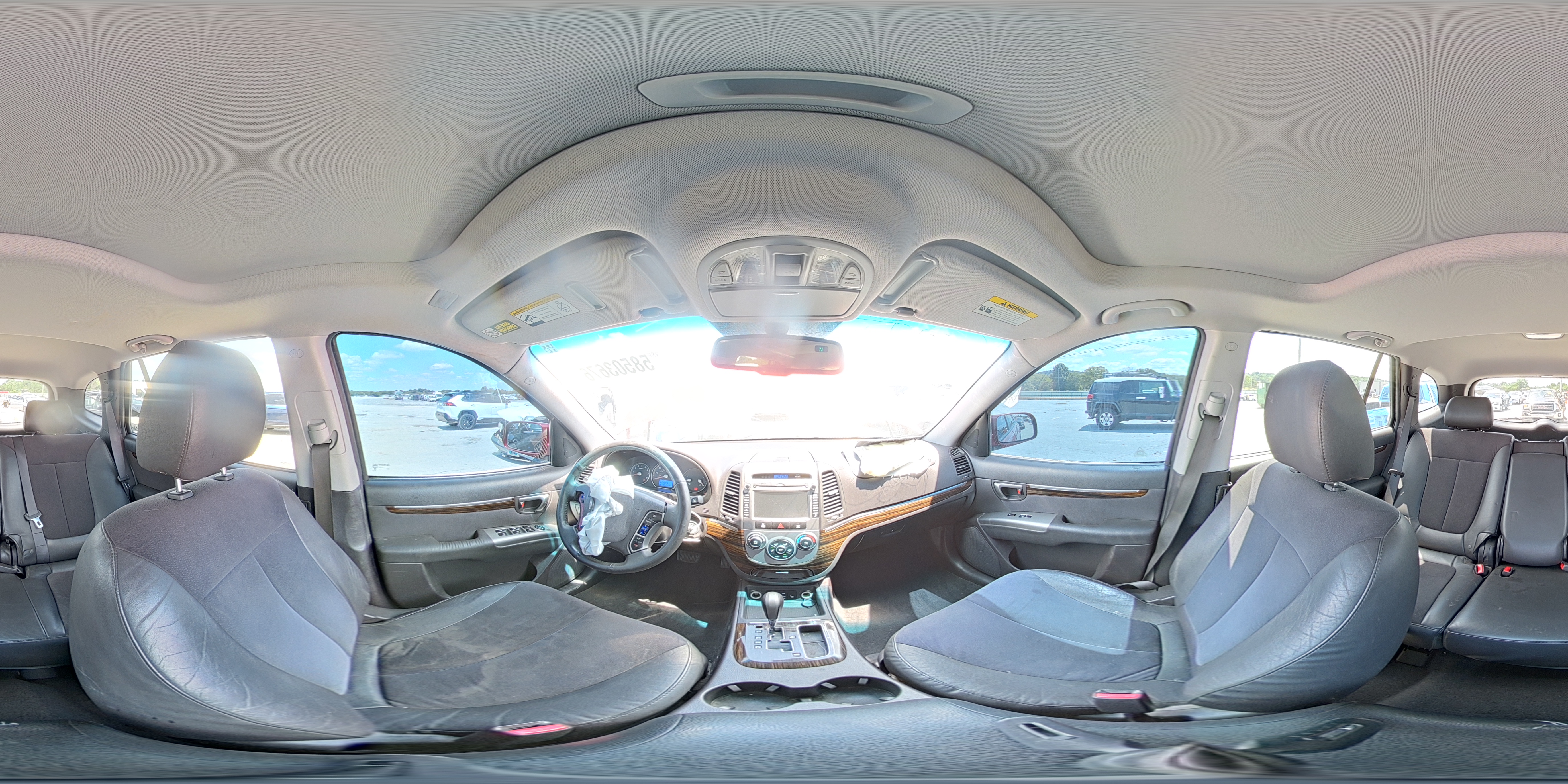 2010 Hyundai Santa Fe Se Red vin: 5NMSHDAG2AH351837