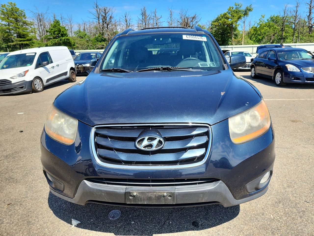 2010 Hyundai Santa Fe Se Синий vin: 5NMSHDAG3AH343083