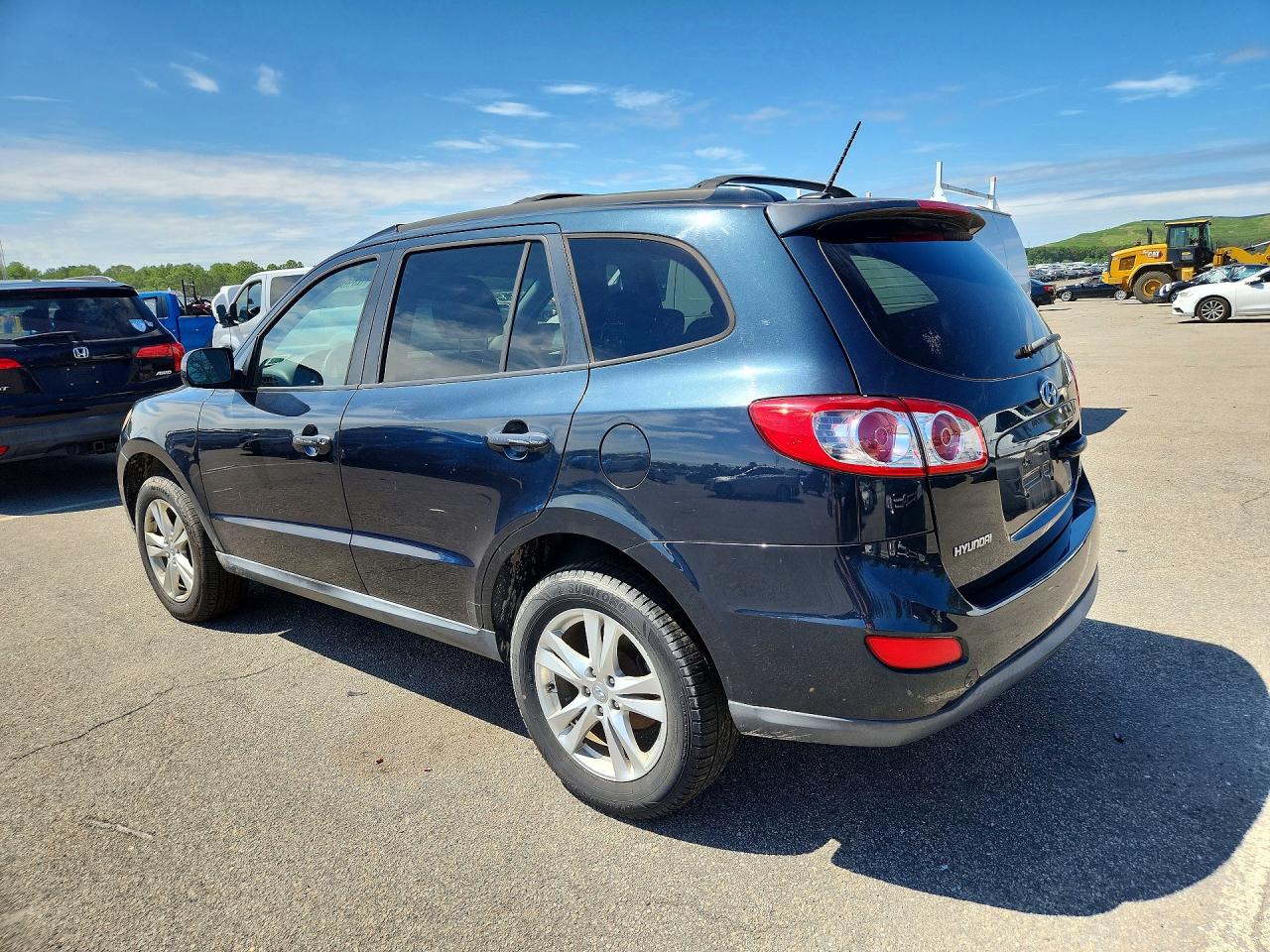 2010 Hyundai Santa Fe Se Синий vin: 5NMSHDAG3AH343083