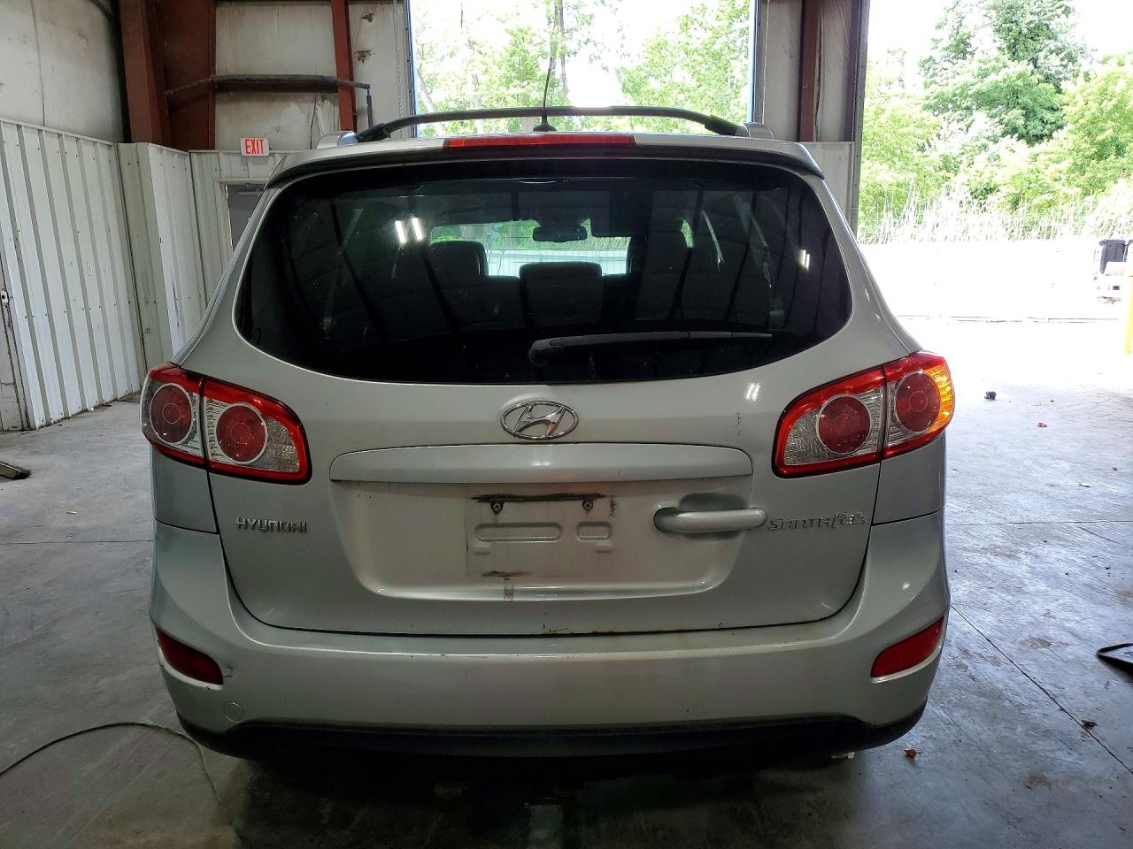 2010 Hyundai Santa Fe Se Silver vin: 5NMSHDAG4AH359003