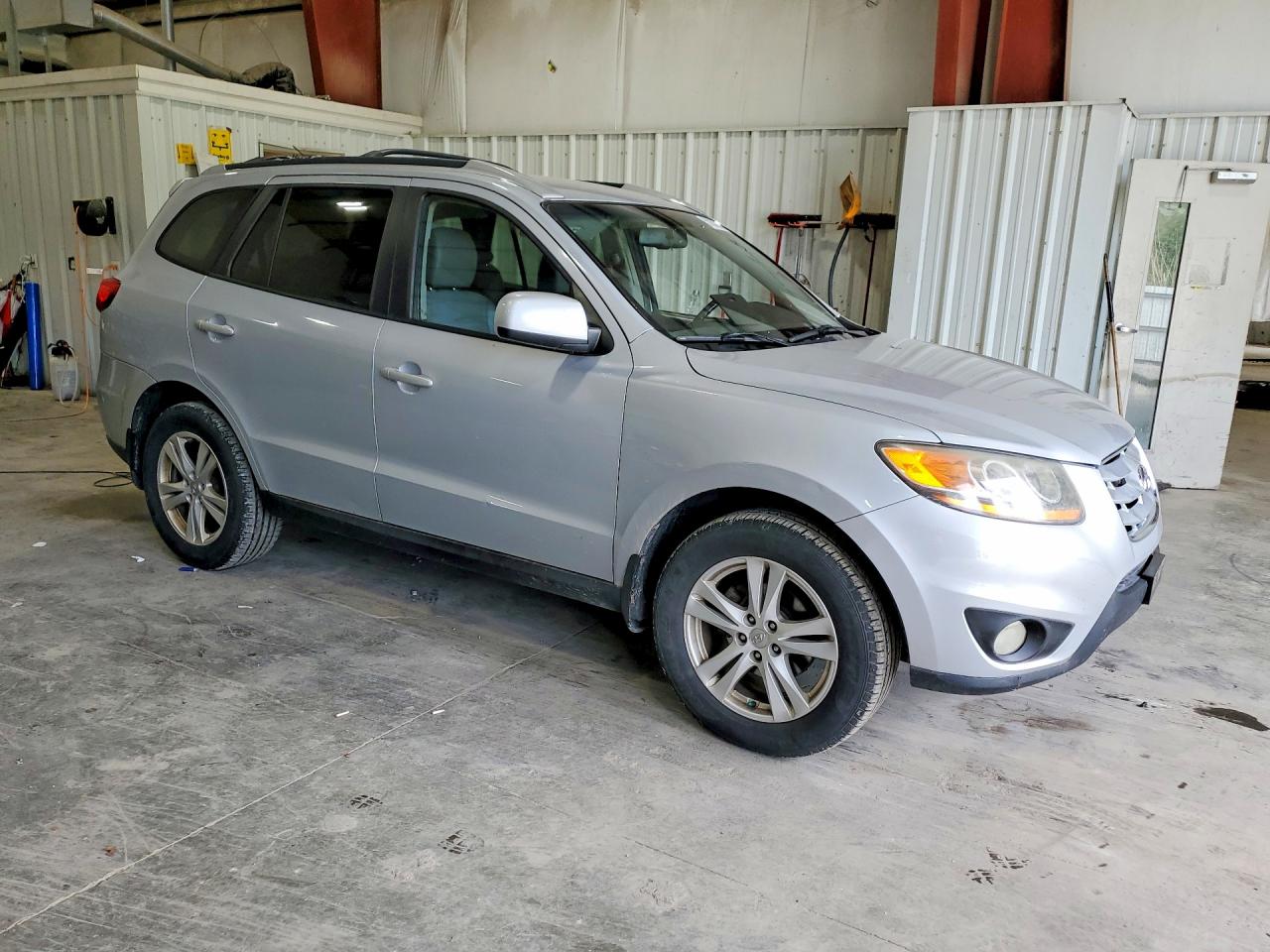 2010 Hyundai Santa Fe Se Silver vin: 5NMSHDAG4AH359003