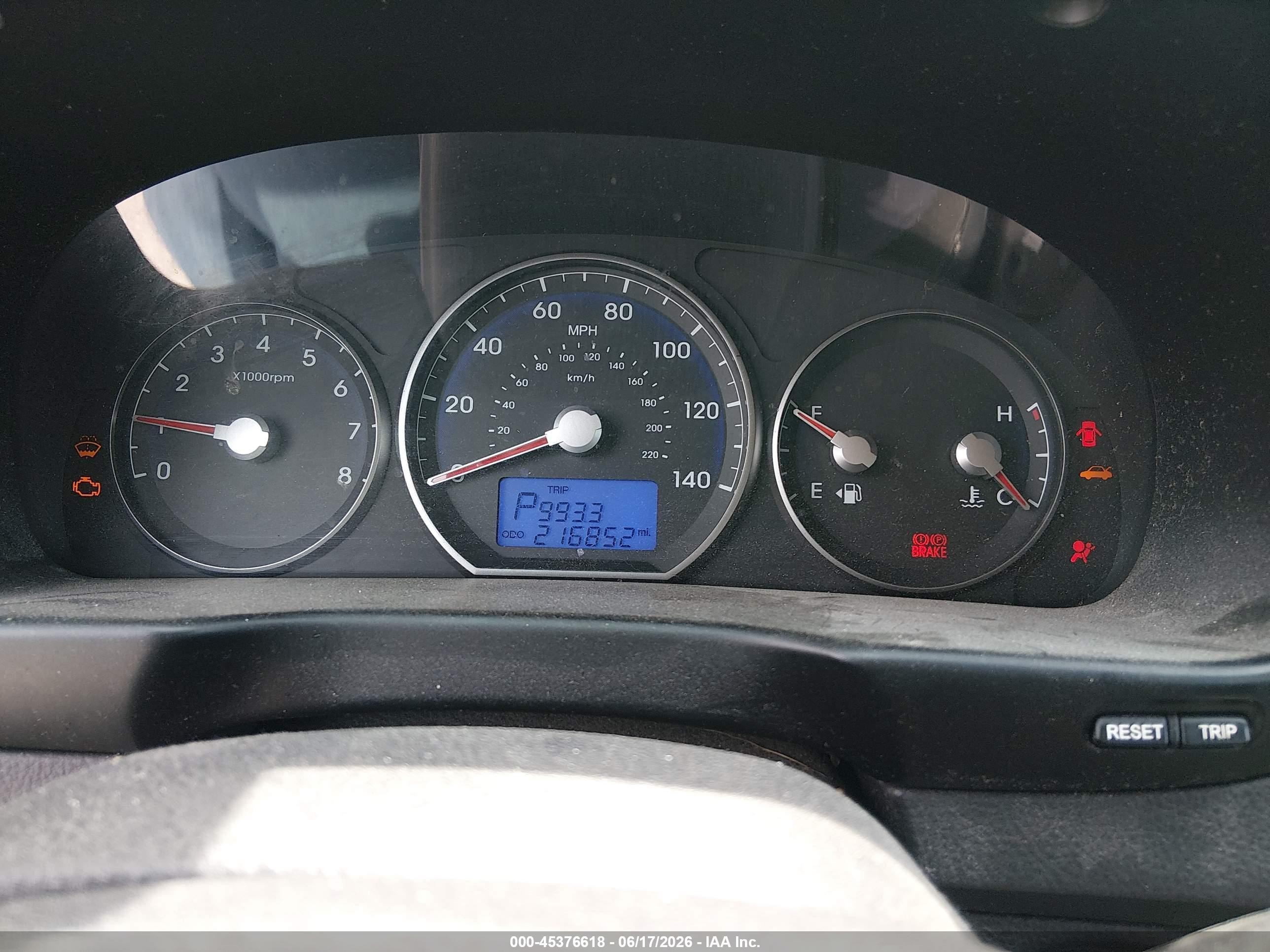 2010 Hyundai Santa Fe Se Purple vin: 5NMSHDAG4AH377193