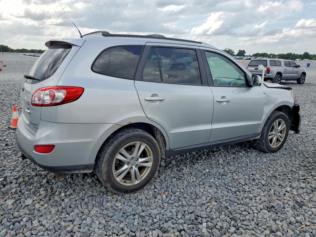2010 Hyundai Santa Fe Se Silver vin: 5NMSHDAG4AH398383