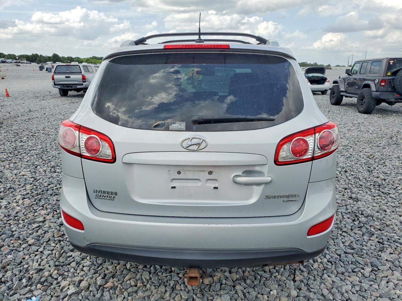 2010 Hyundai Santa Fe Se Silver vin: 5NMSHDAG4AH398383