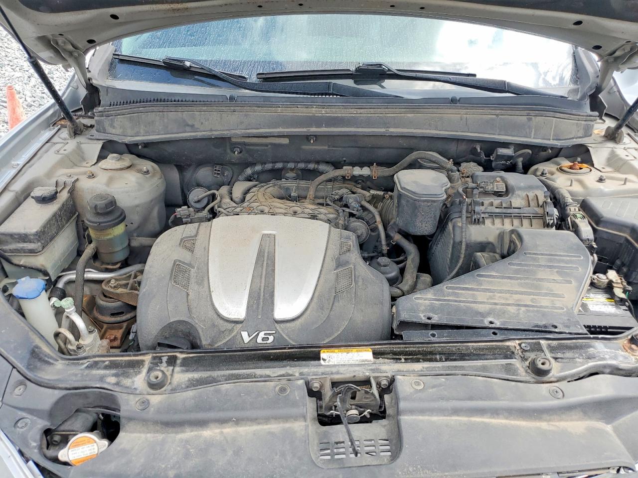 2010 Hyundai Santa Fe Se Silver vin: 5NMSHDAG4AH398383