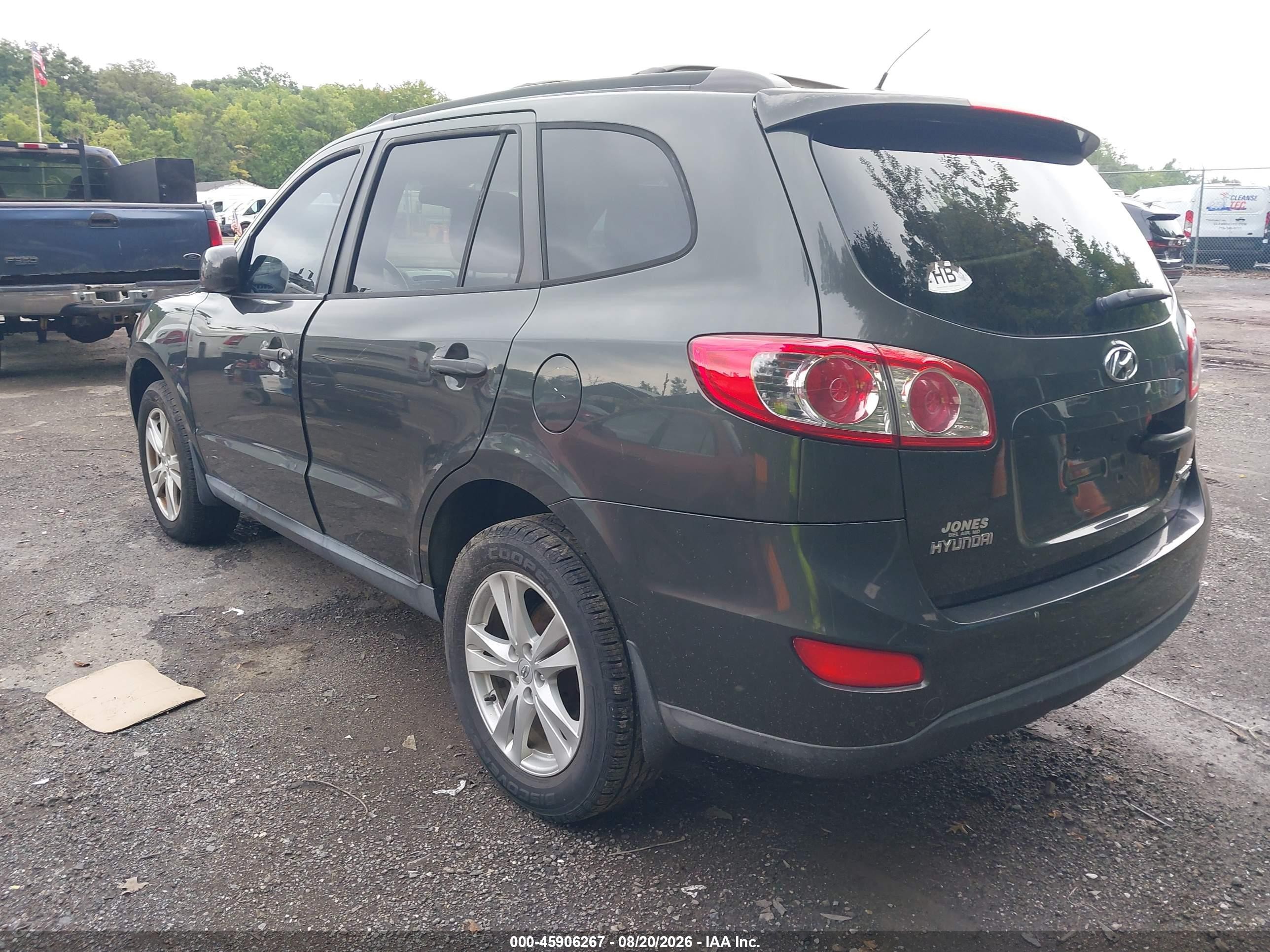 2010 Hyundai Santa Fe Se Серый vin: 5NMSHDAG6AH357642