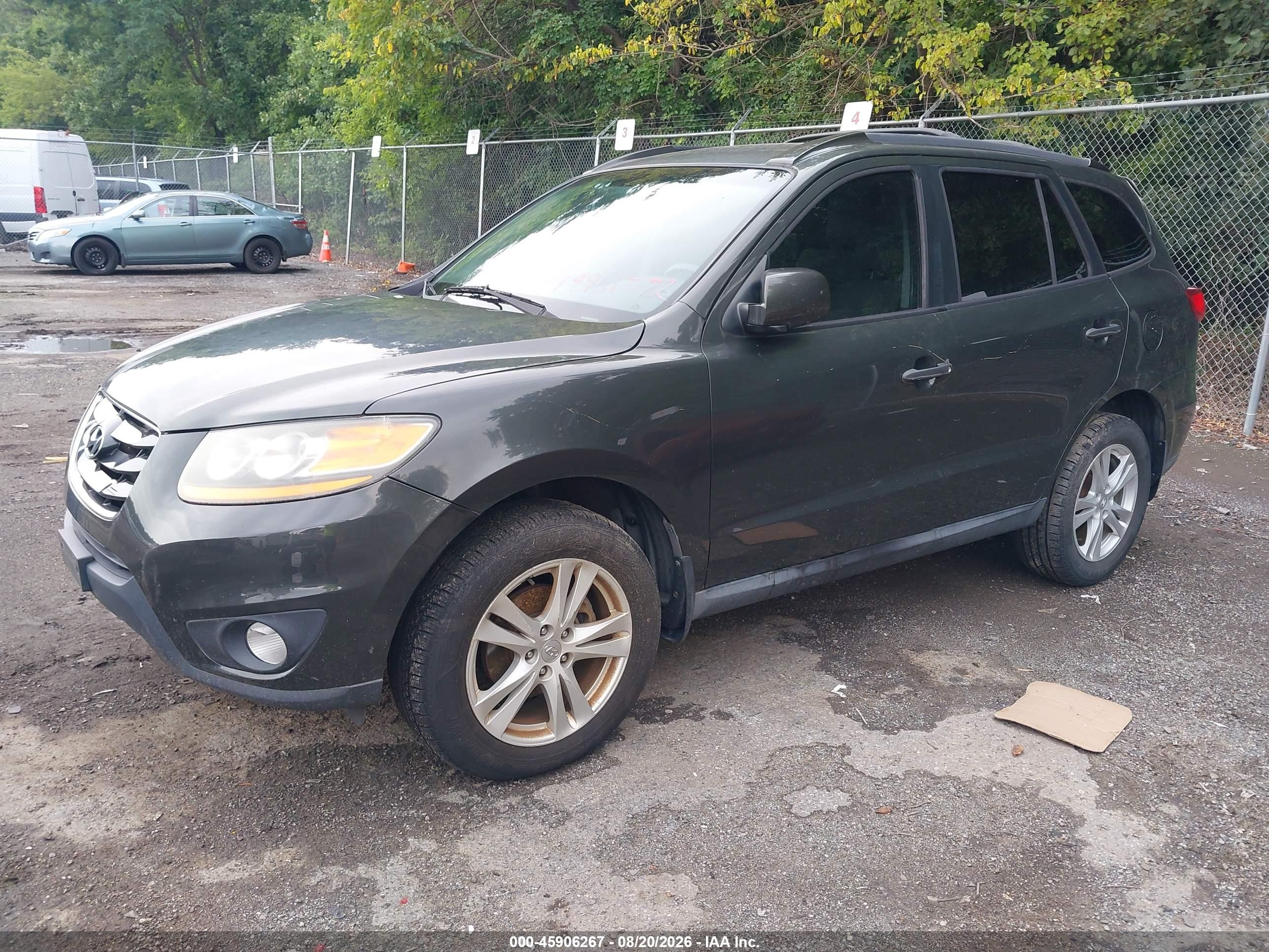 2010 Hyundai Santa Fe Se Серый vin: 5NMSHDAG6AH357642
