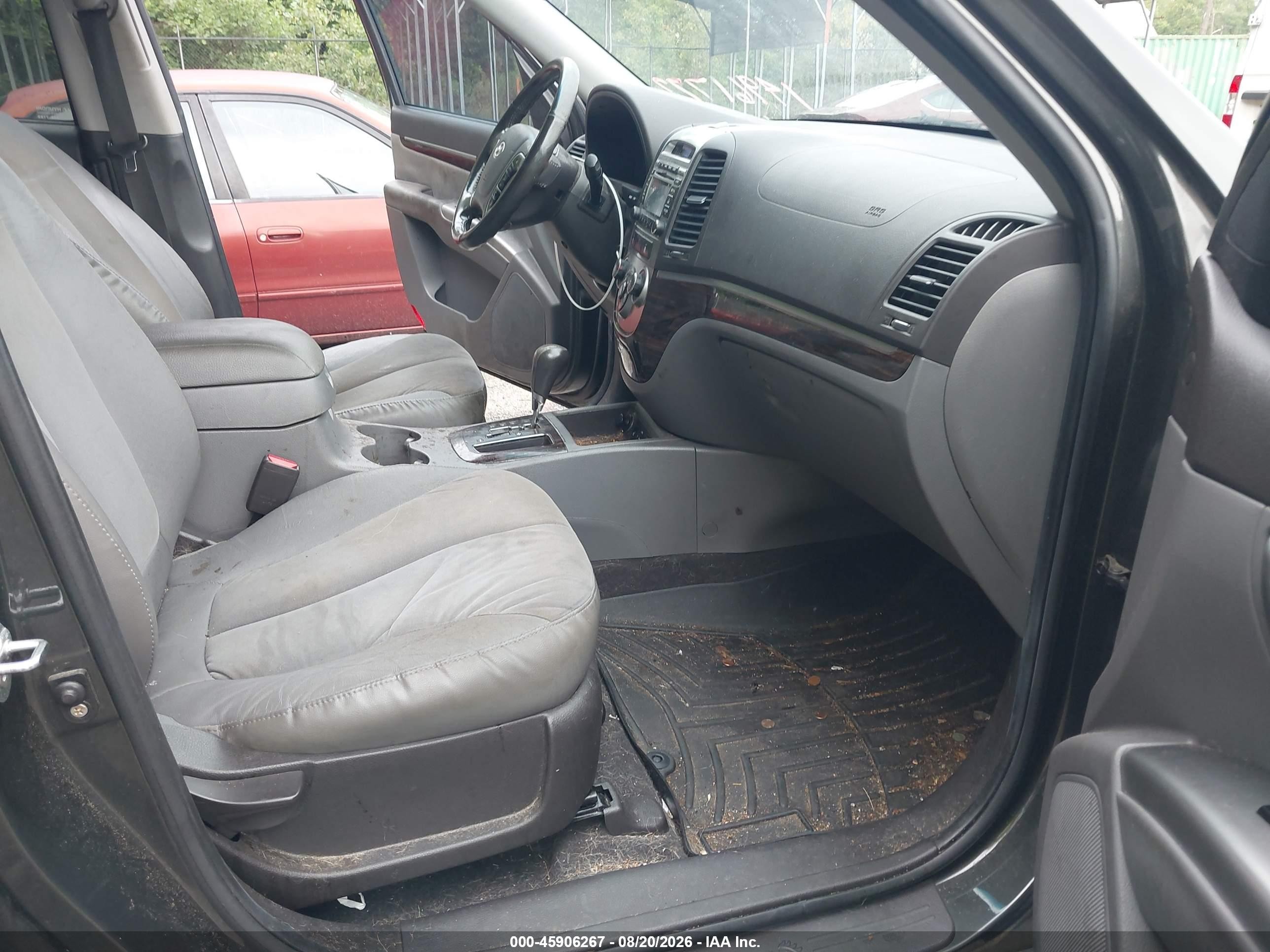 2010 Hyundai Santa Fe Se Серый vin: 5NMSHDAG6AH357642
