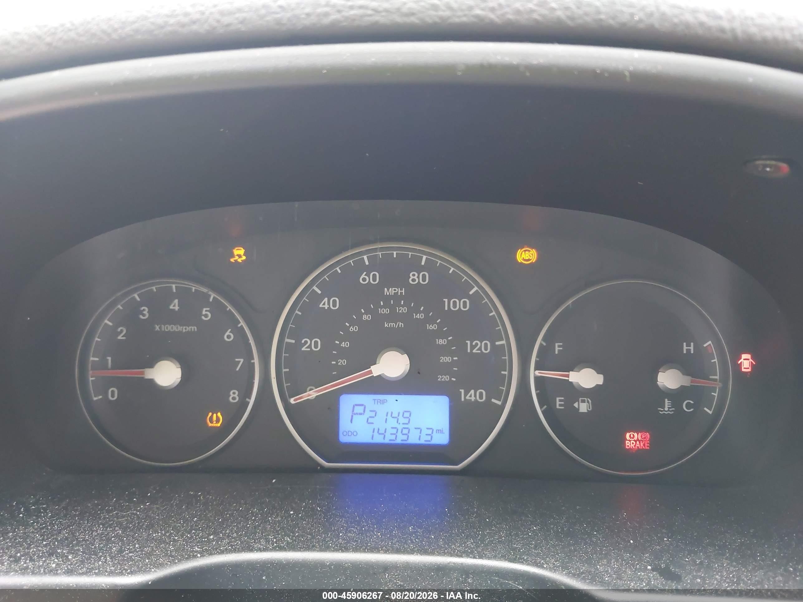 2010 Hyundai Santa Fe Se Серый vin: 5NMSHDAG6AH357642