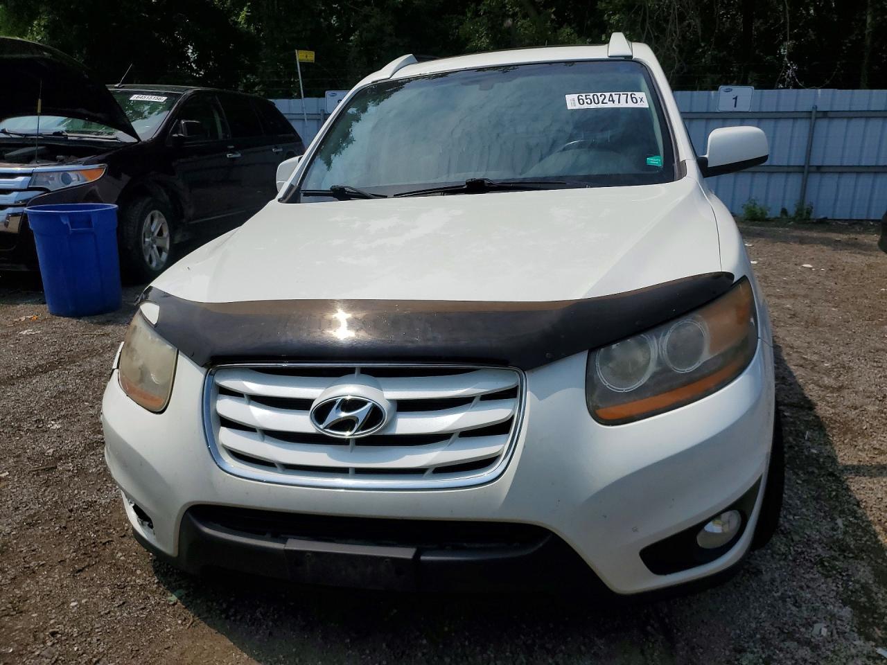 2010 Hyundai Santa Fe Se White vin: 5NMSHDAG6AH401350