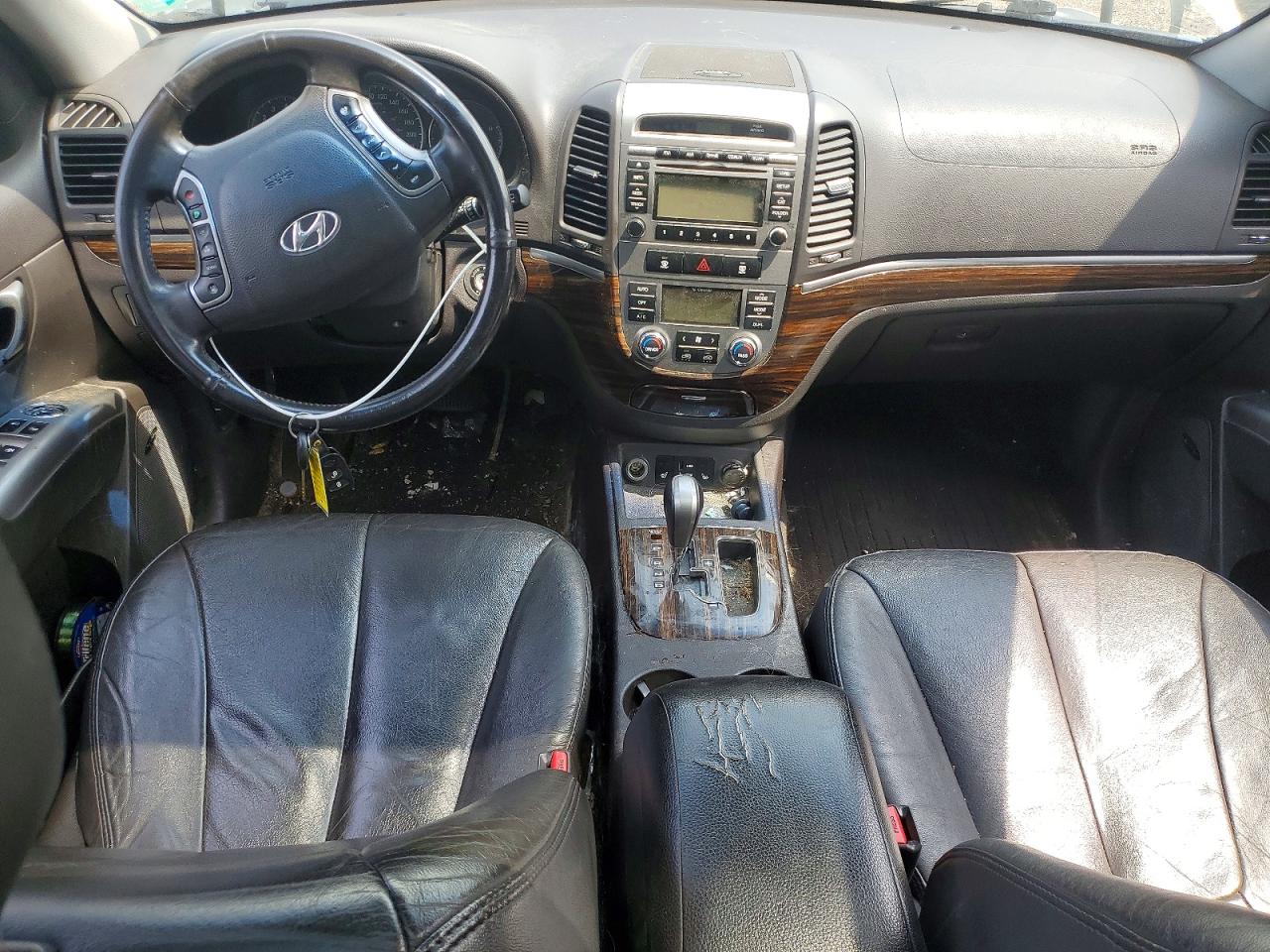 2010 Hyundai Santa Fe Se White vin: 5NMSHDAG6AH401350
