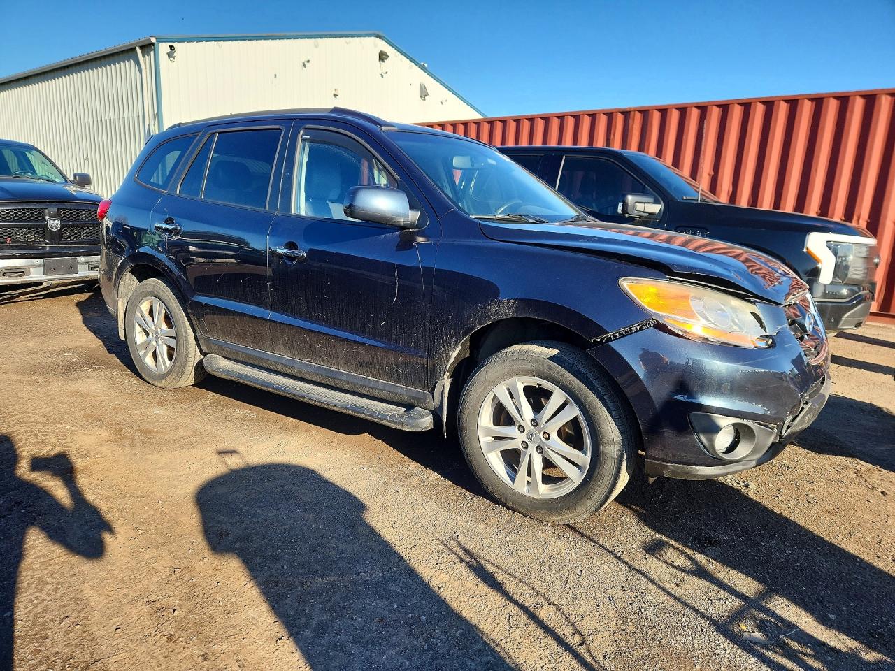 2010 Hyundai Santa Fe Se Синий vin: 5NMSHDAG6AH417239