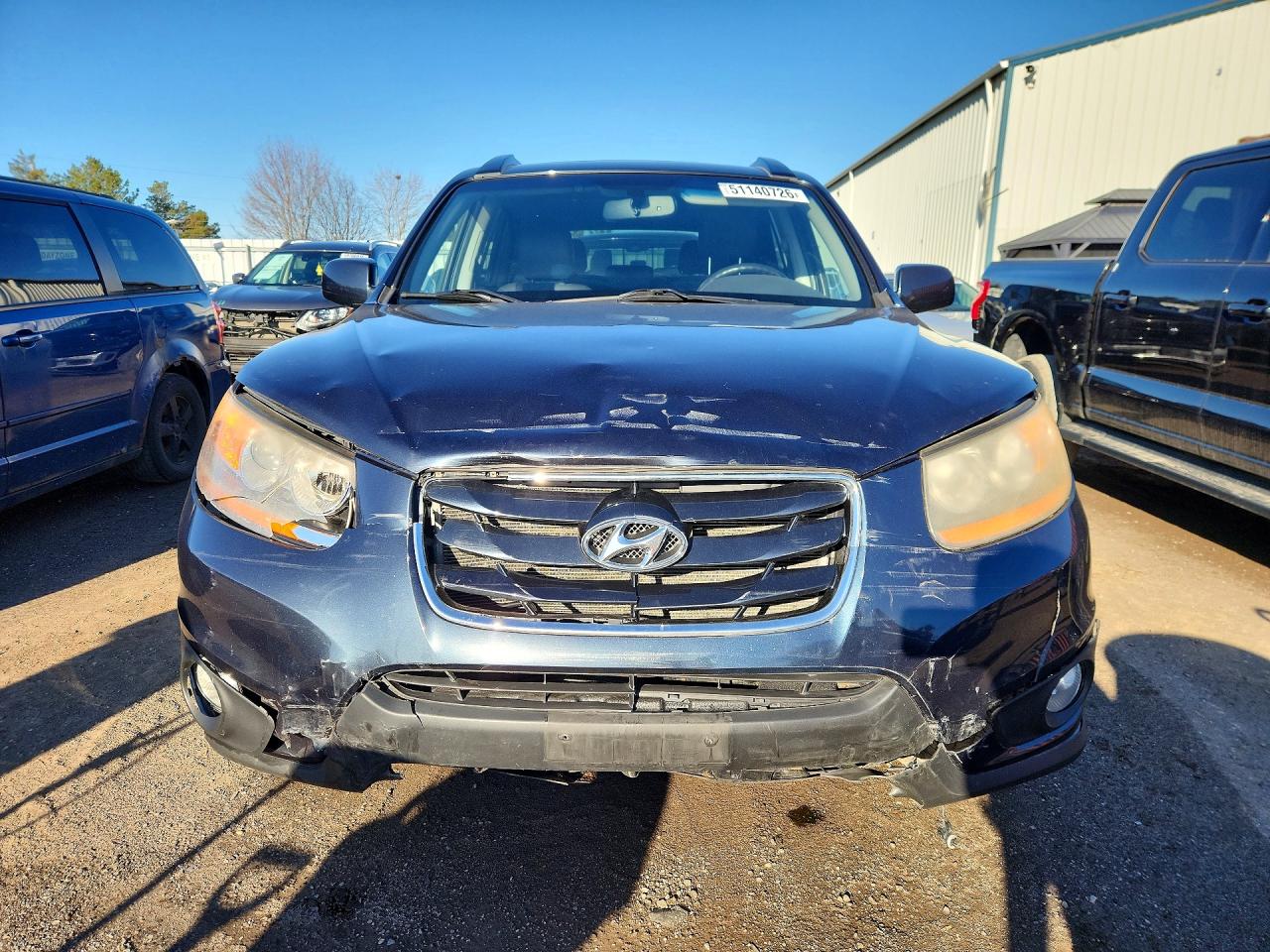 2010 Hyundai Santa Fe Se Синий vin: 5NMSHDAG6AH417239