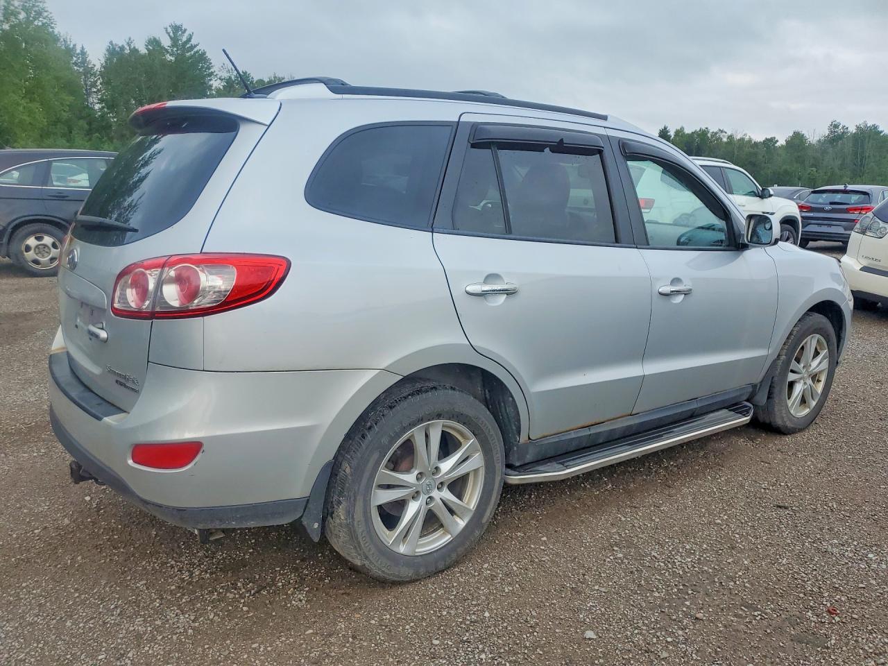 2010 Hyundai Santa Fe Se Silver vin: 5NMSHDAG7AH407111