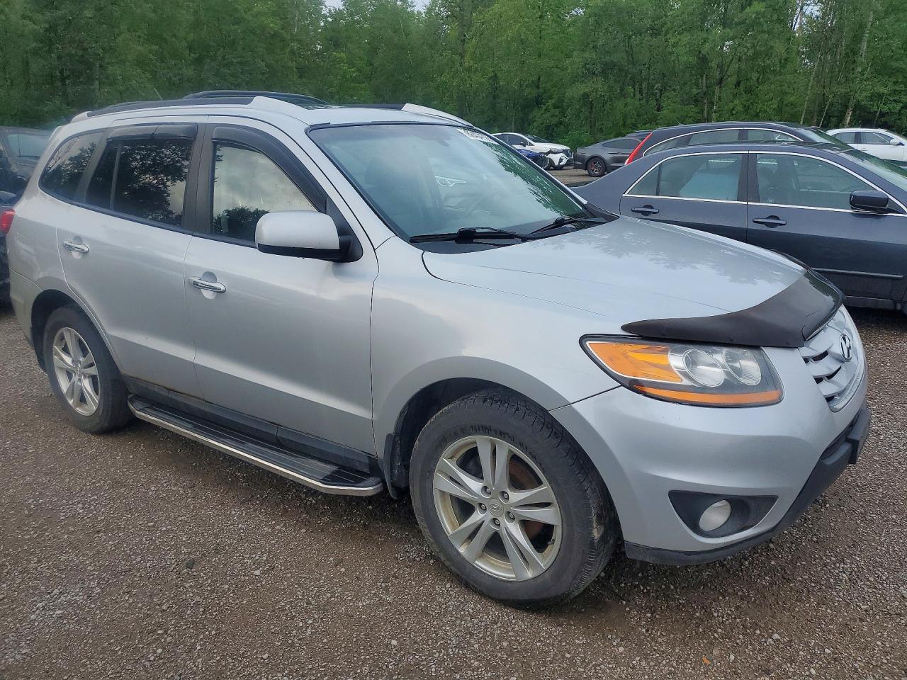 2010 Hyundai Santa Fe Se Silver vin: 5NMSHDAG7AH407111