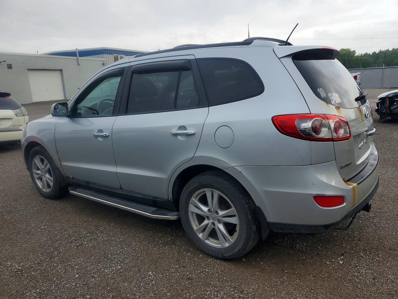 2010 Hyundai Santa Fe Se Silver vin: 5NMSHDAG7AH407111