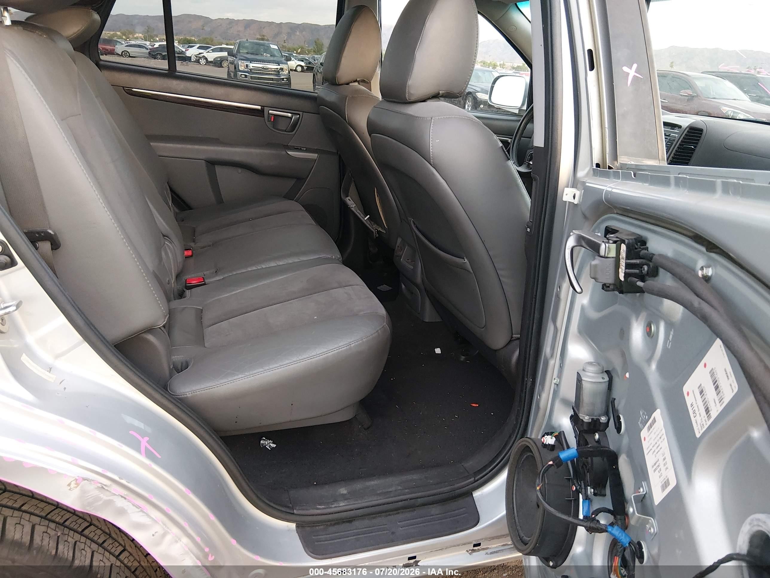2010 Hyundai Santa Fe Se Серебряный vin: 5NMSHDAG8AH334508