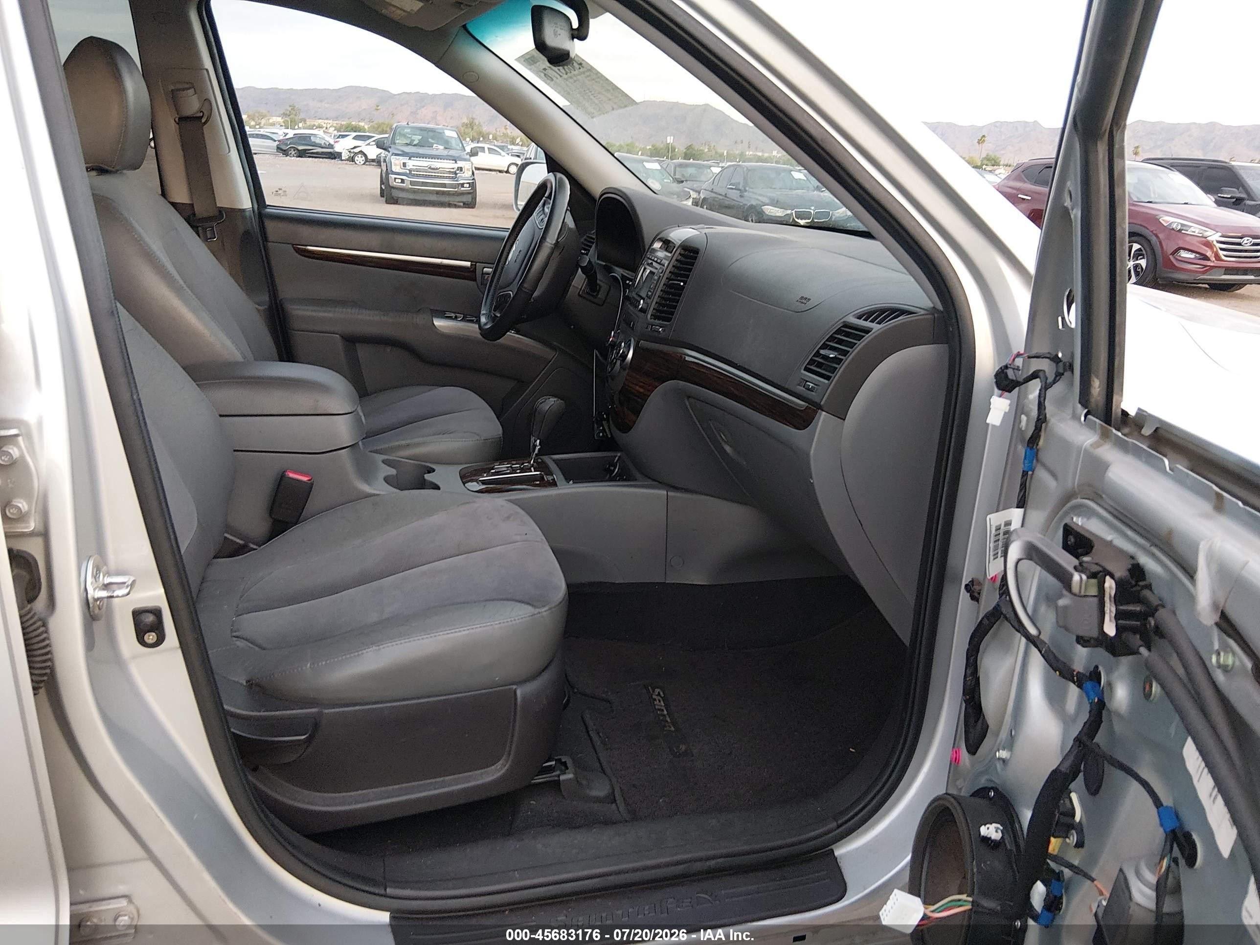 2010 Hyundai Santa Fe Se Серебряный vin: 5NMSHDAG8AH334508