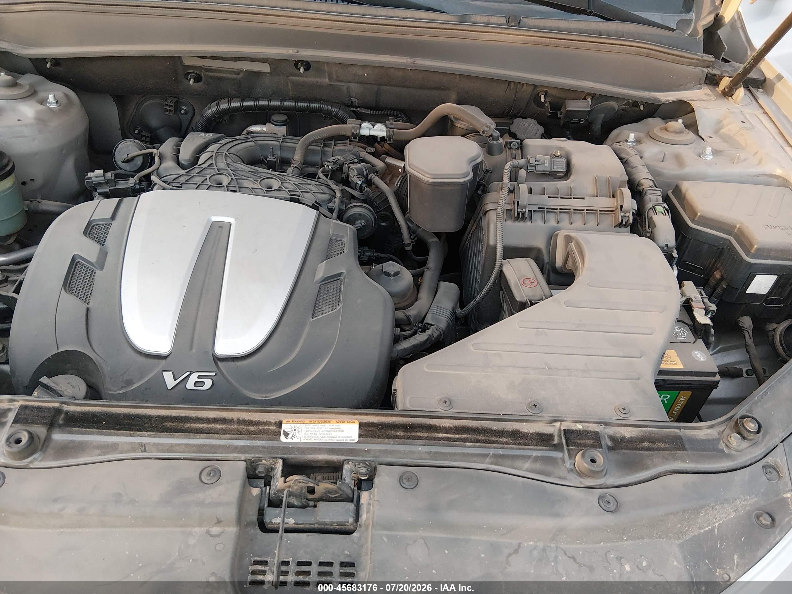 2010 Hyundai Santa Fe Se Серебряный vin: 5NMSHDAG8AH334508