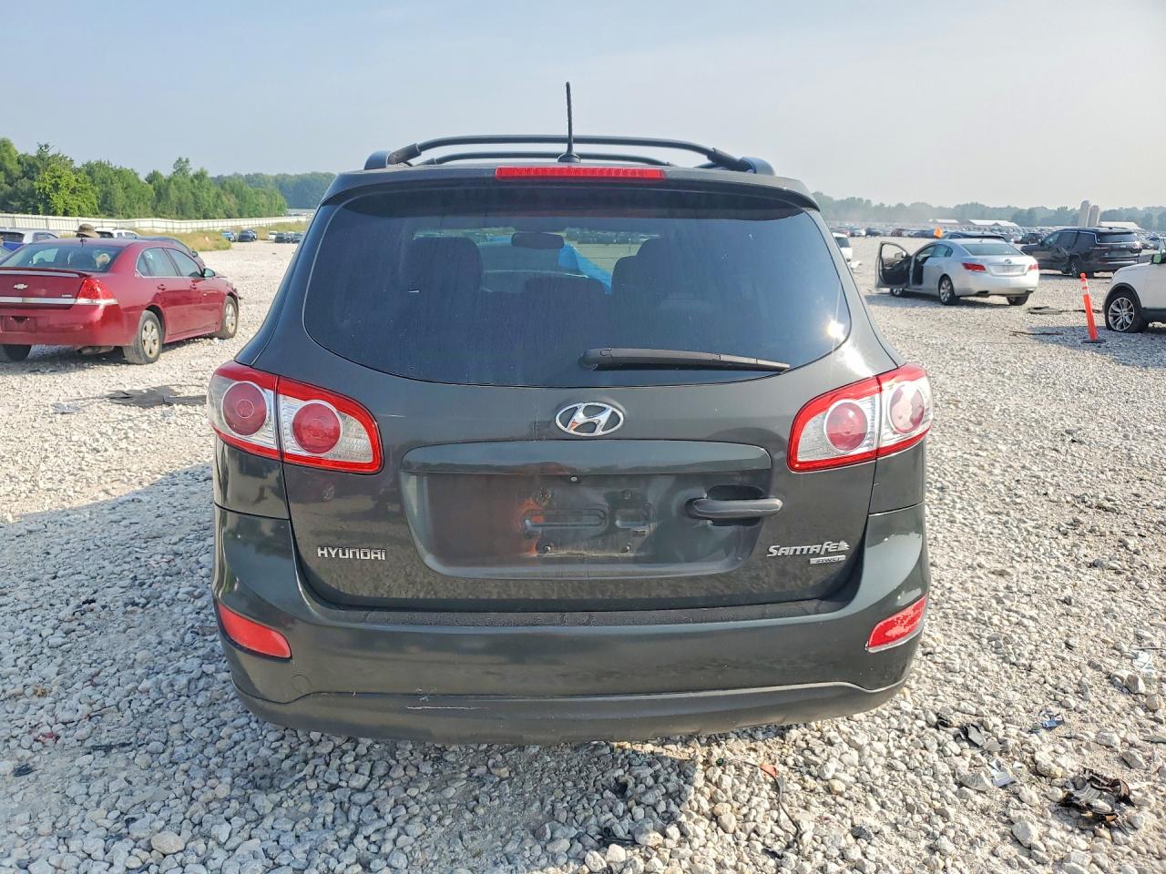 2010 Hyundai Santa Fe Se Gray vin: 5NMSHDAG9AH410060