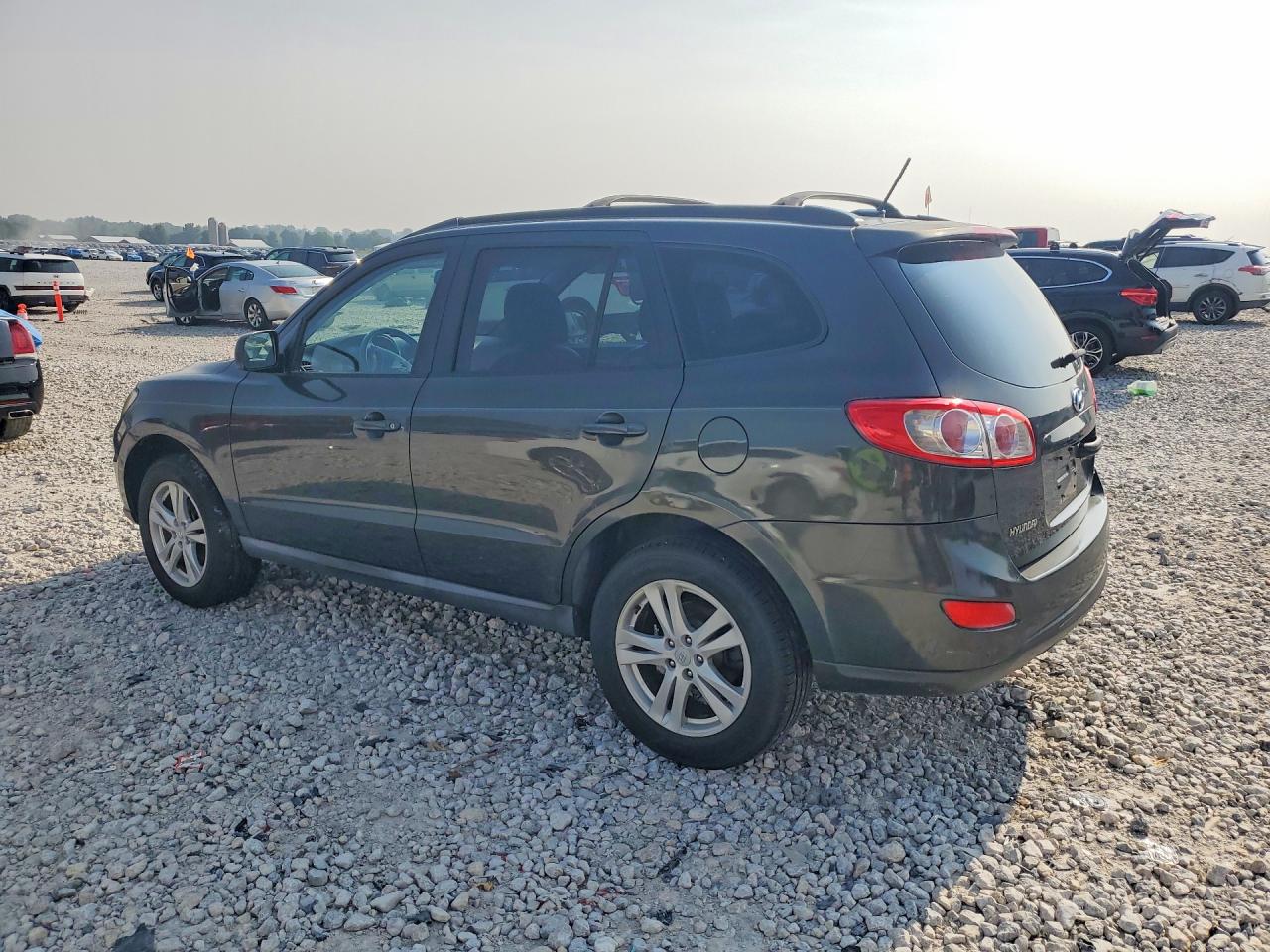 2010 Hyundai Santa Fe Se Gray vin: 5NMSHDAG9AH410060