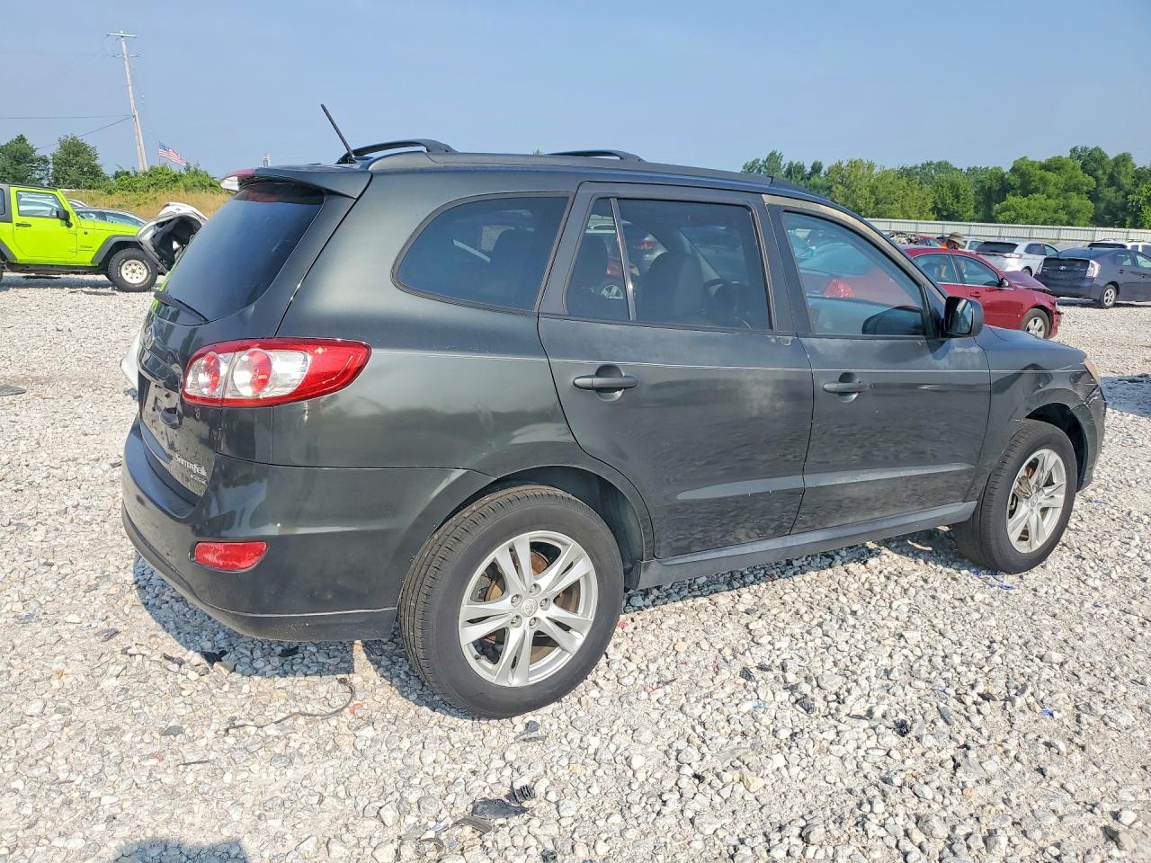 2010 Hyundai Santa Fe Se Gray vin: 5NMSHDAG9AH410060