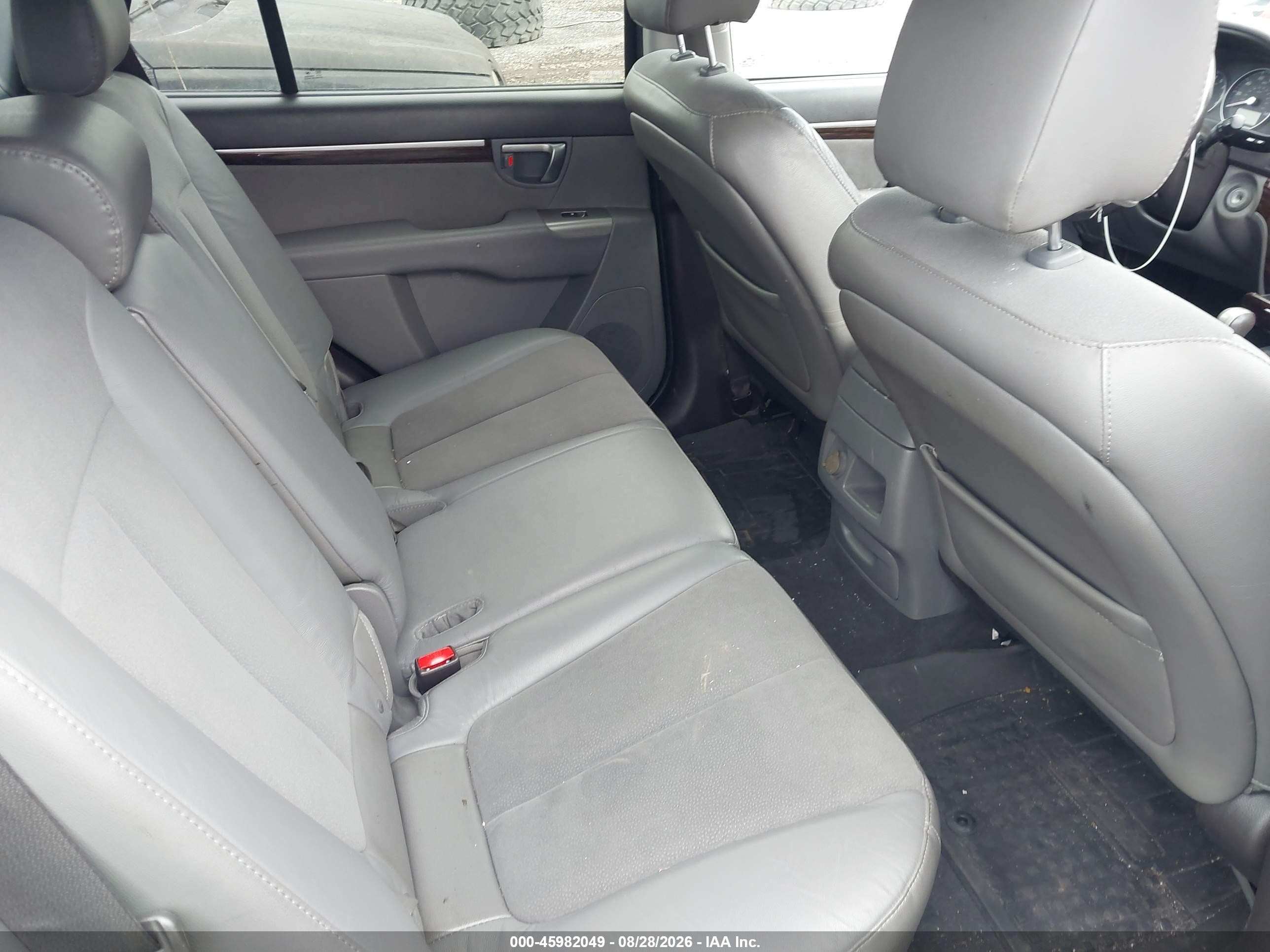 2010 Hyundai Santa Fe Se Черный vin: 5NMSHDAGXAH356333