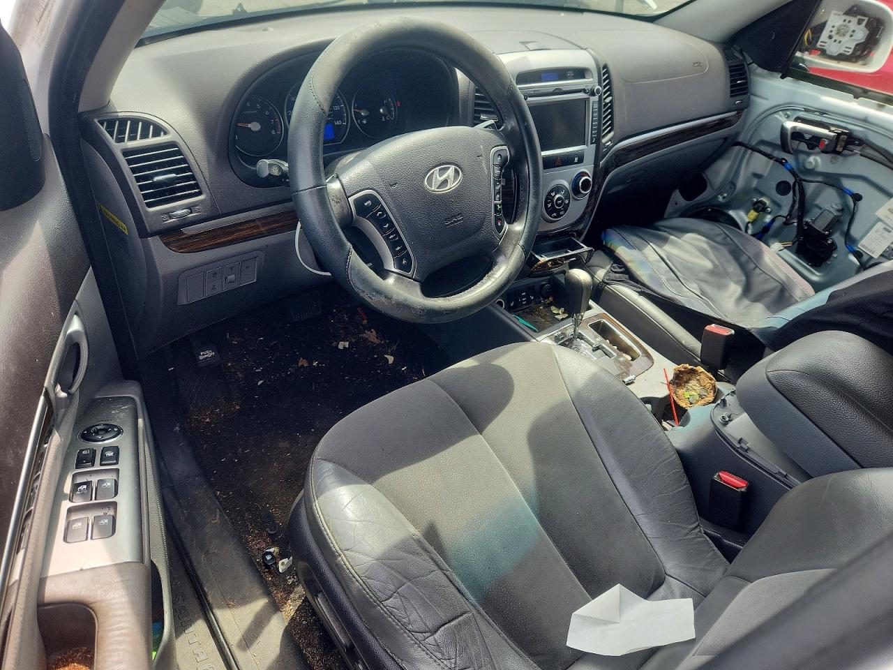 2010 Hyundai Santa Fe Se White vin: 5NMSHDAGXAH409063